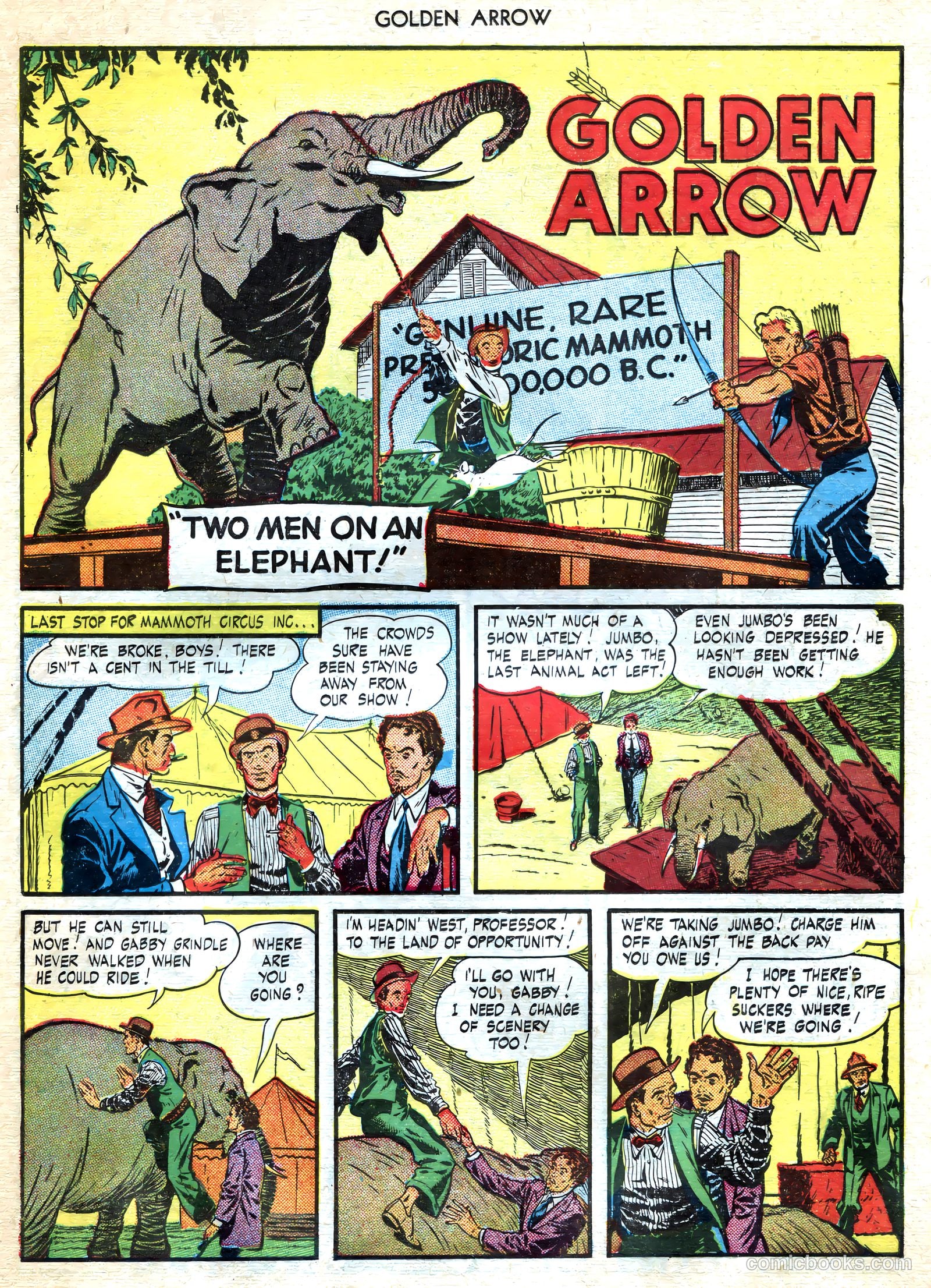Golden Arrow #3 — page 19 of 36