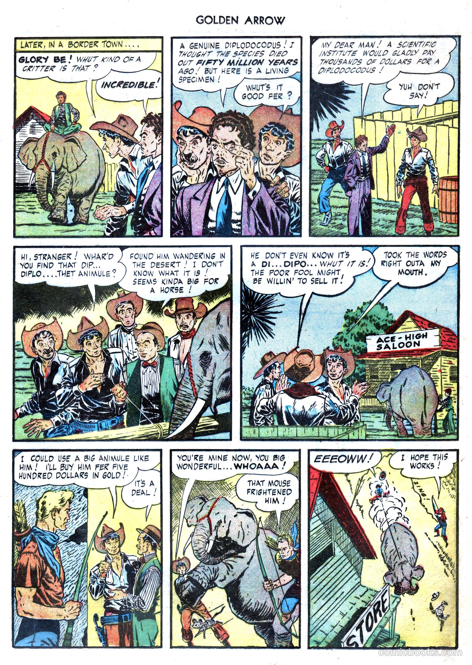 Golden Arrow #3 — page 20 of 36