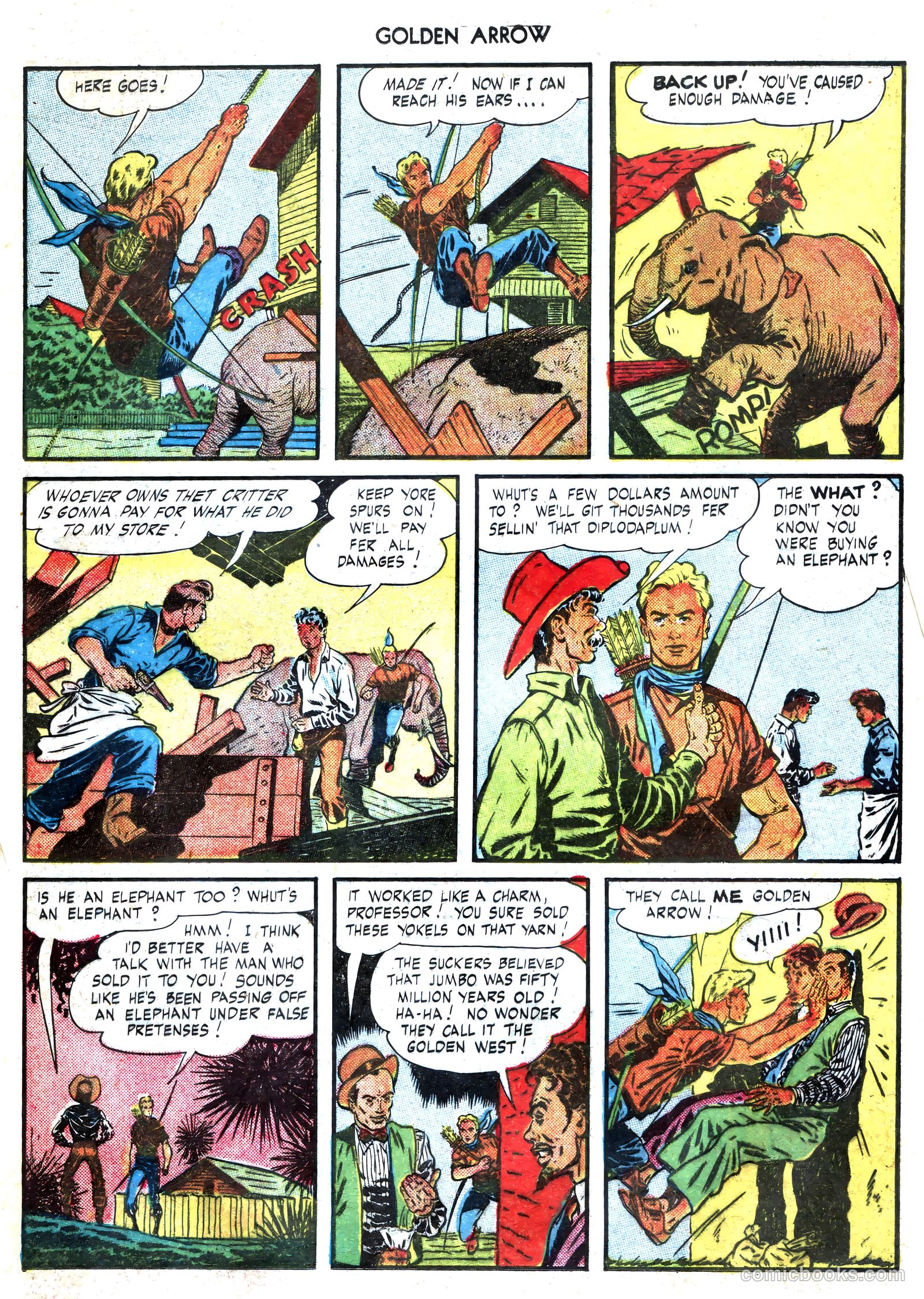 Golden Arrow #3 — page 21 of 36