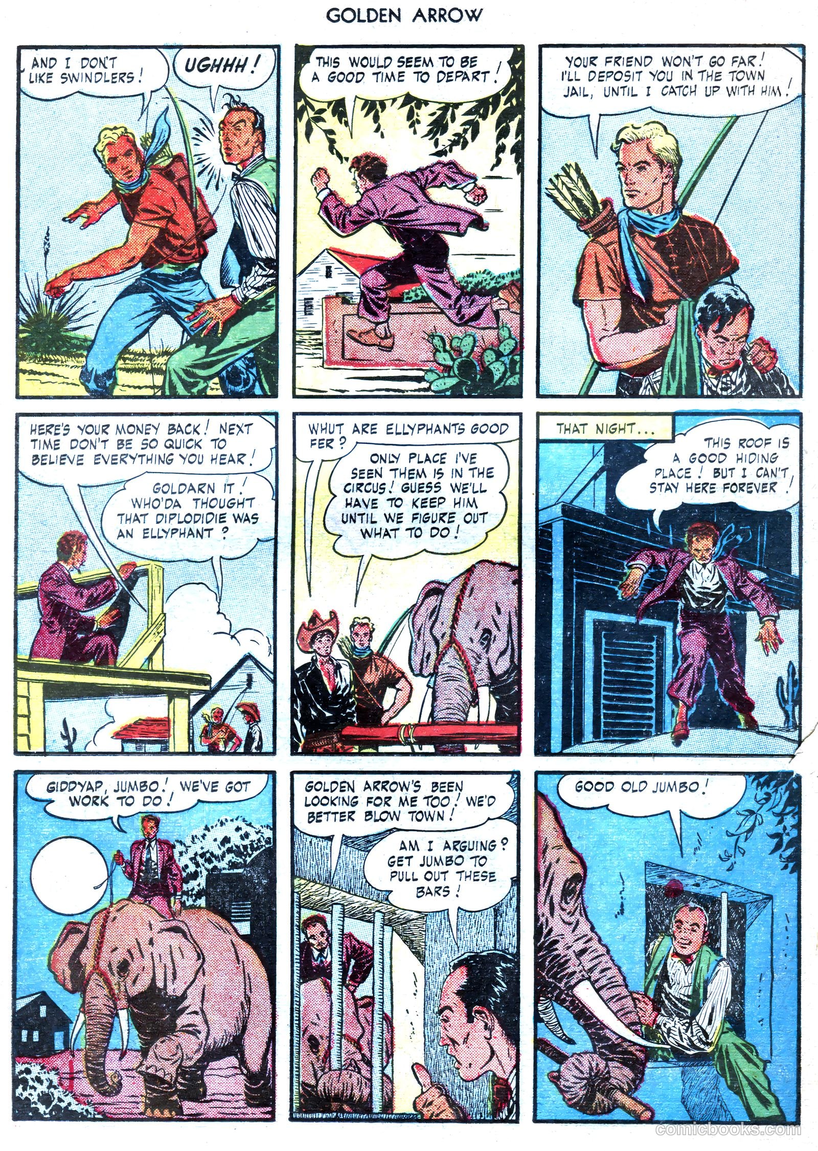 Golden Arrow #3 — page 22 of 36