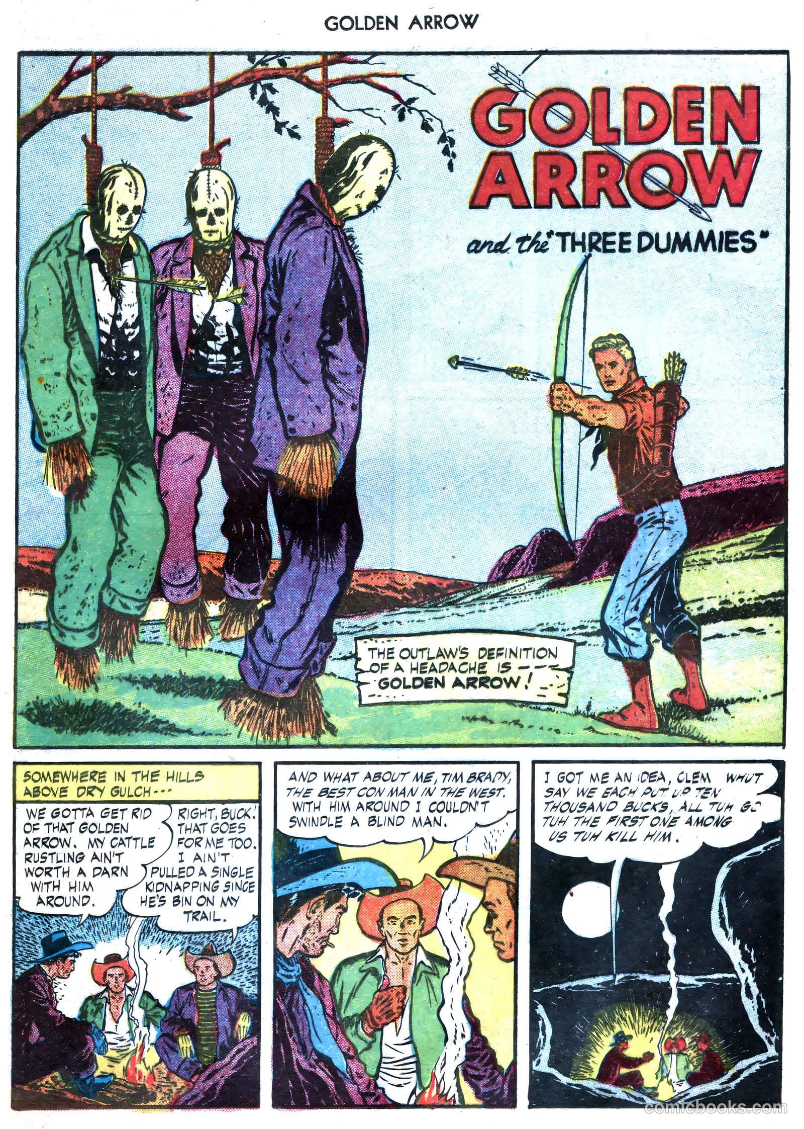 Golden Arrow #3 — page 25 of 36