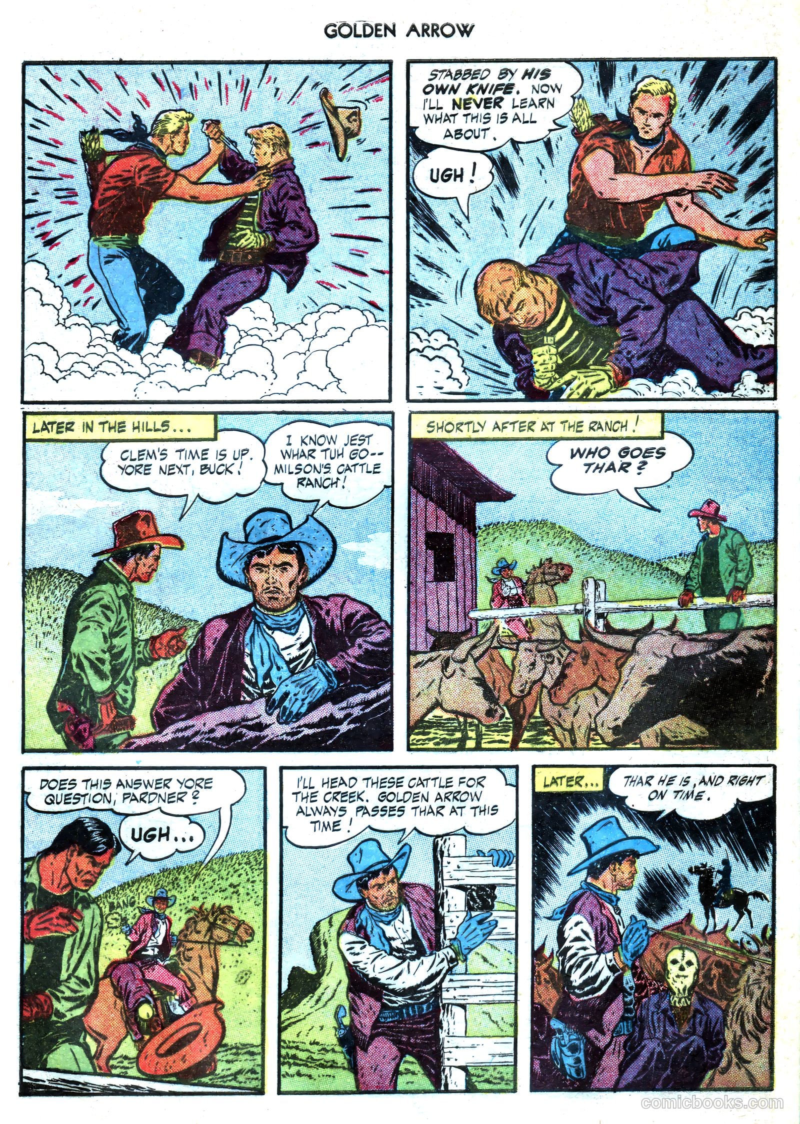 Golden Arrow #3 — page 28 of 36