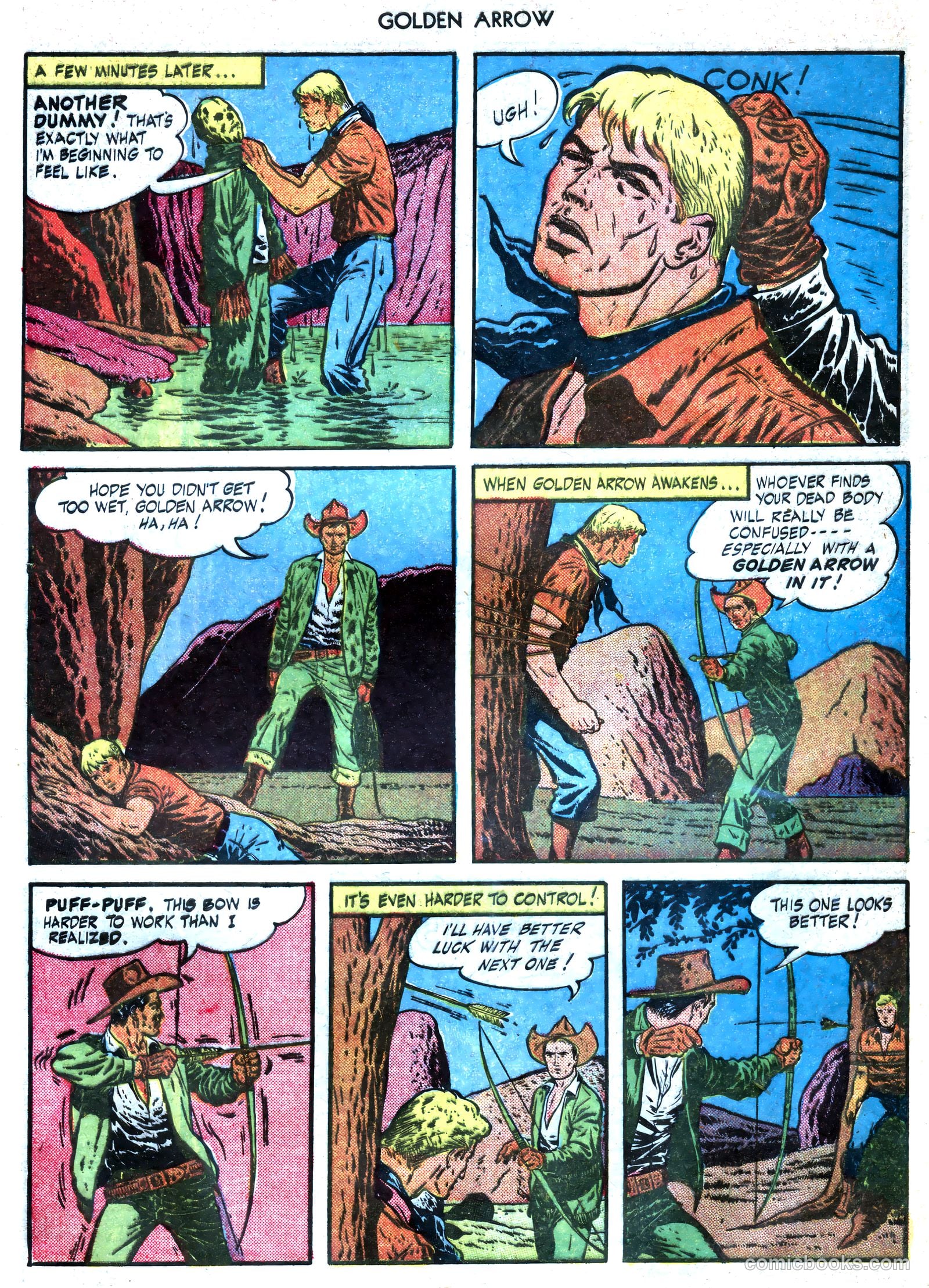 Golden Arrow #3 — page 32 of 36