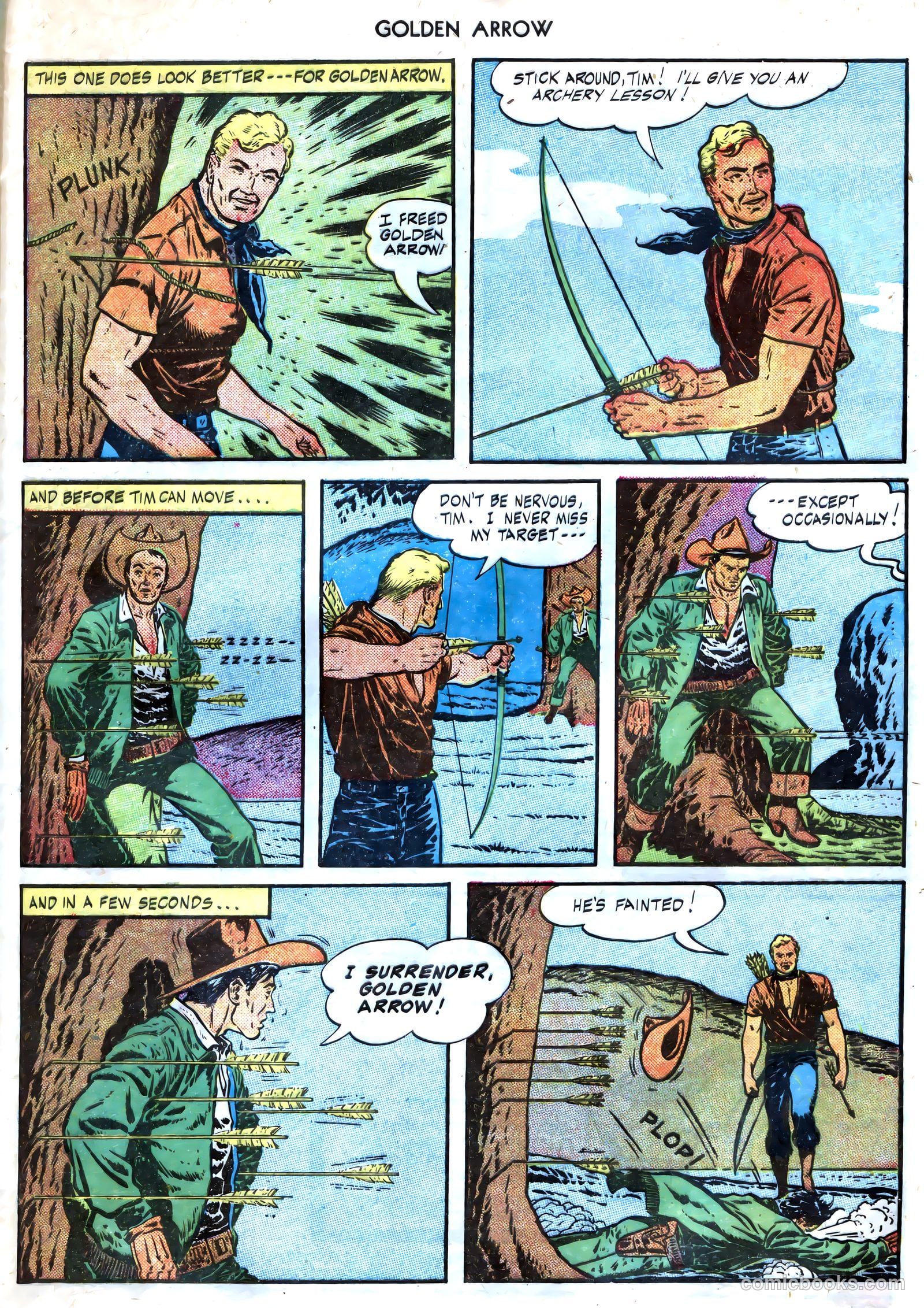 Golden Arrow #3 — page 33 of 36