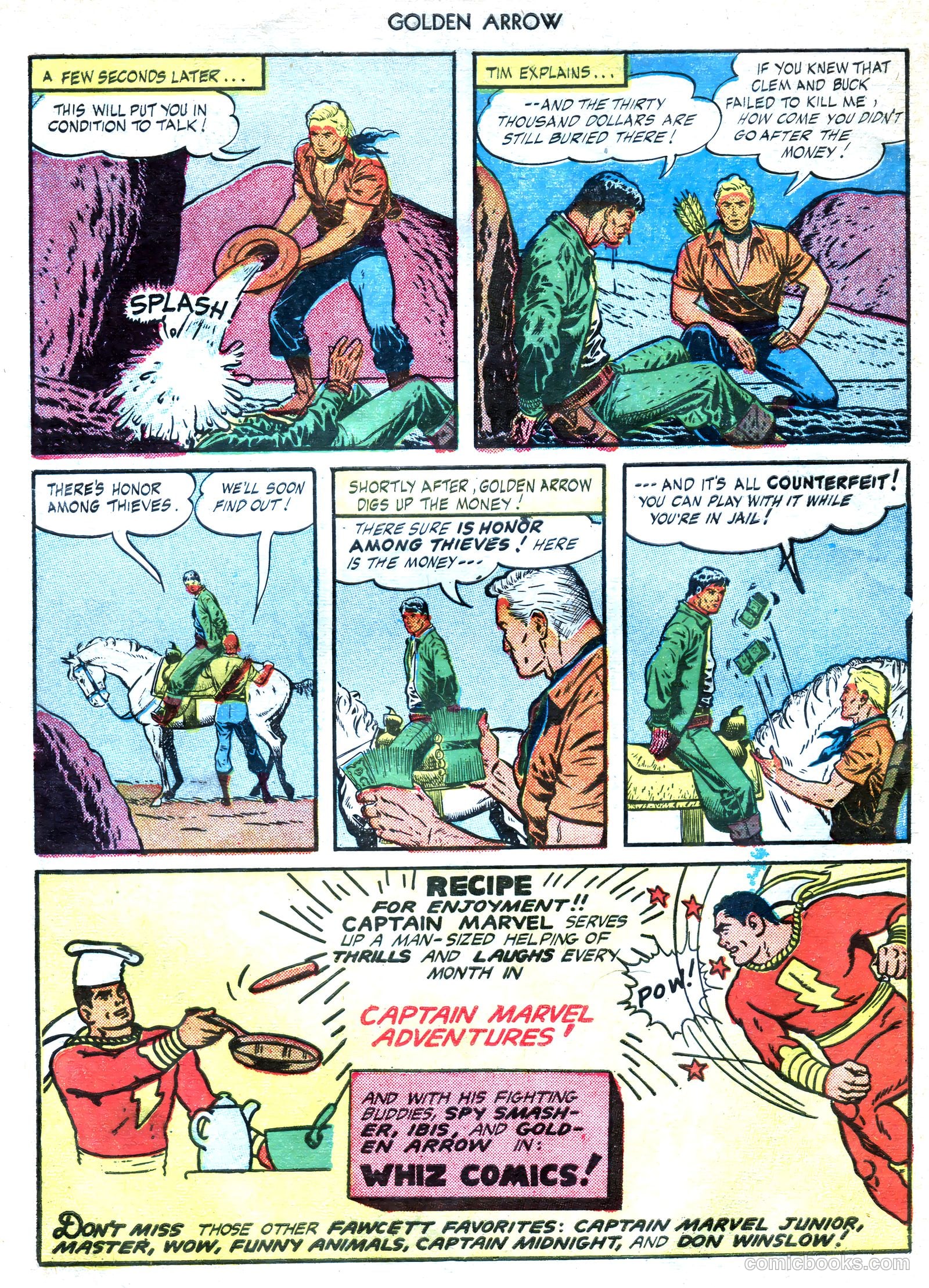 Golden Arrow #3 — page 34 of 36