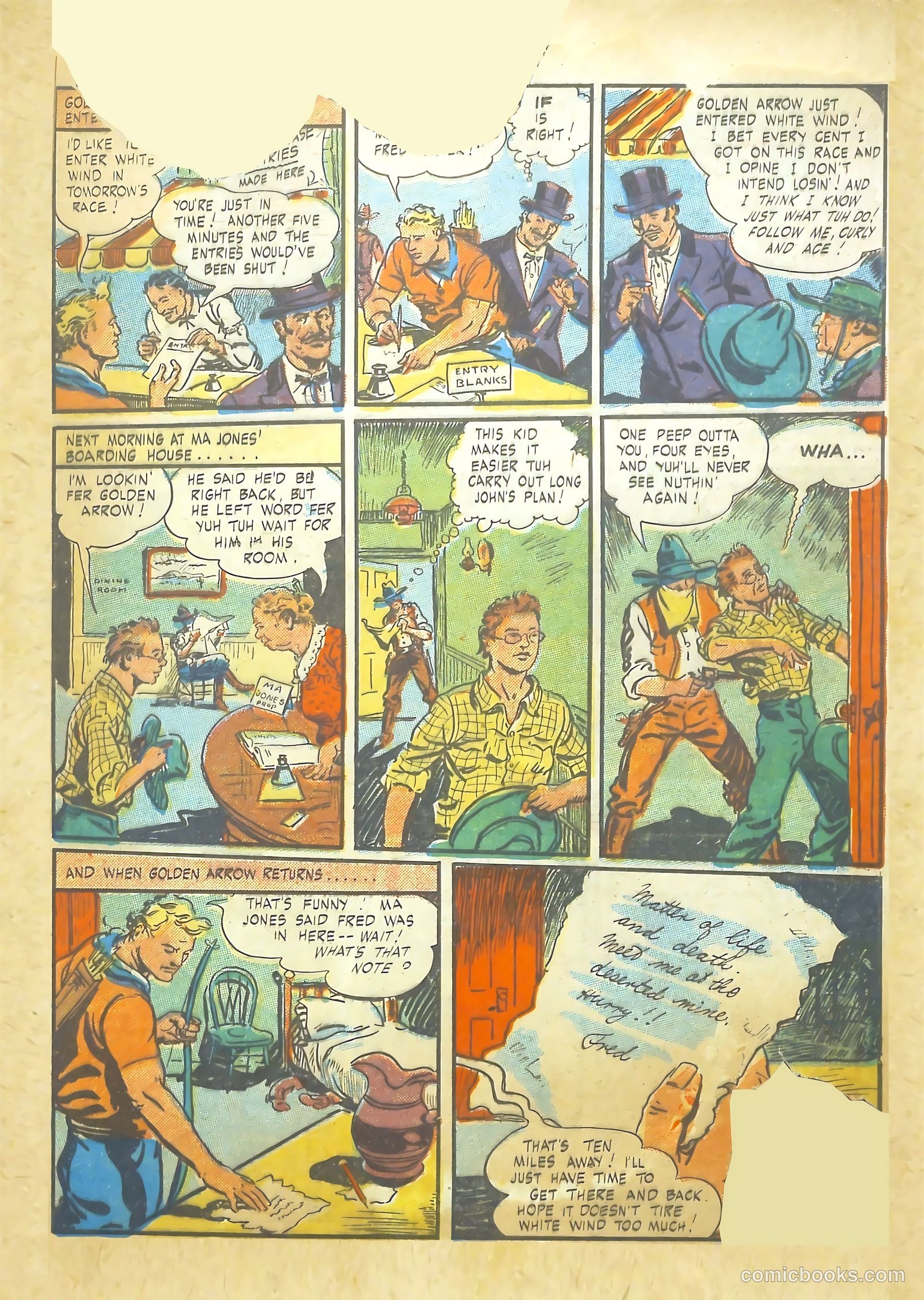 Golden Arrow #4 — page 5 of 32
