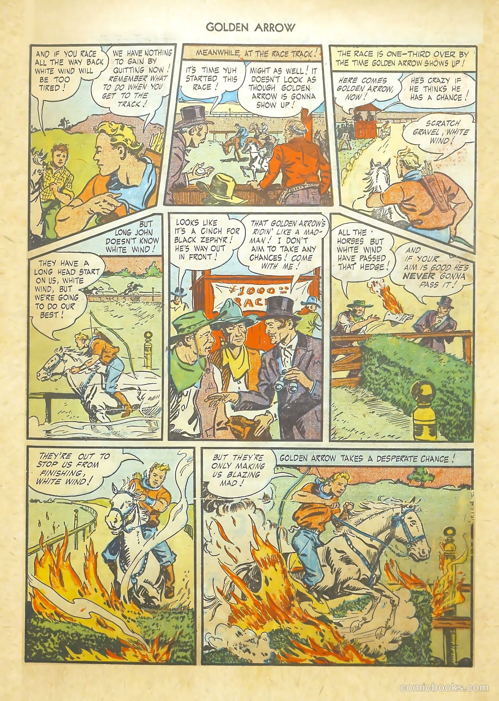 Golden Arrow #4 — page 7 of 32