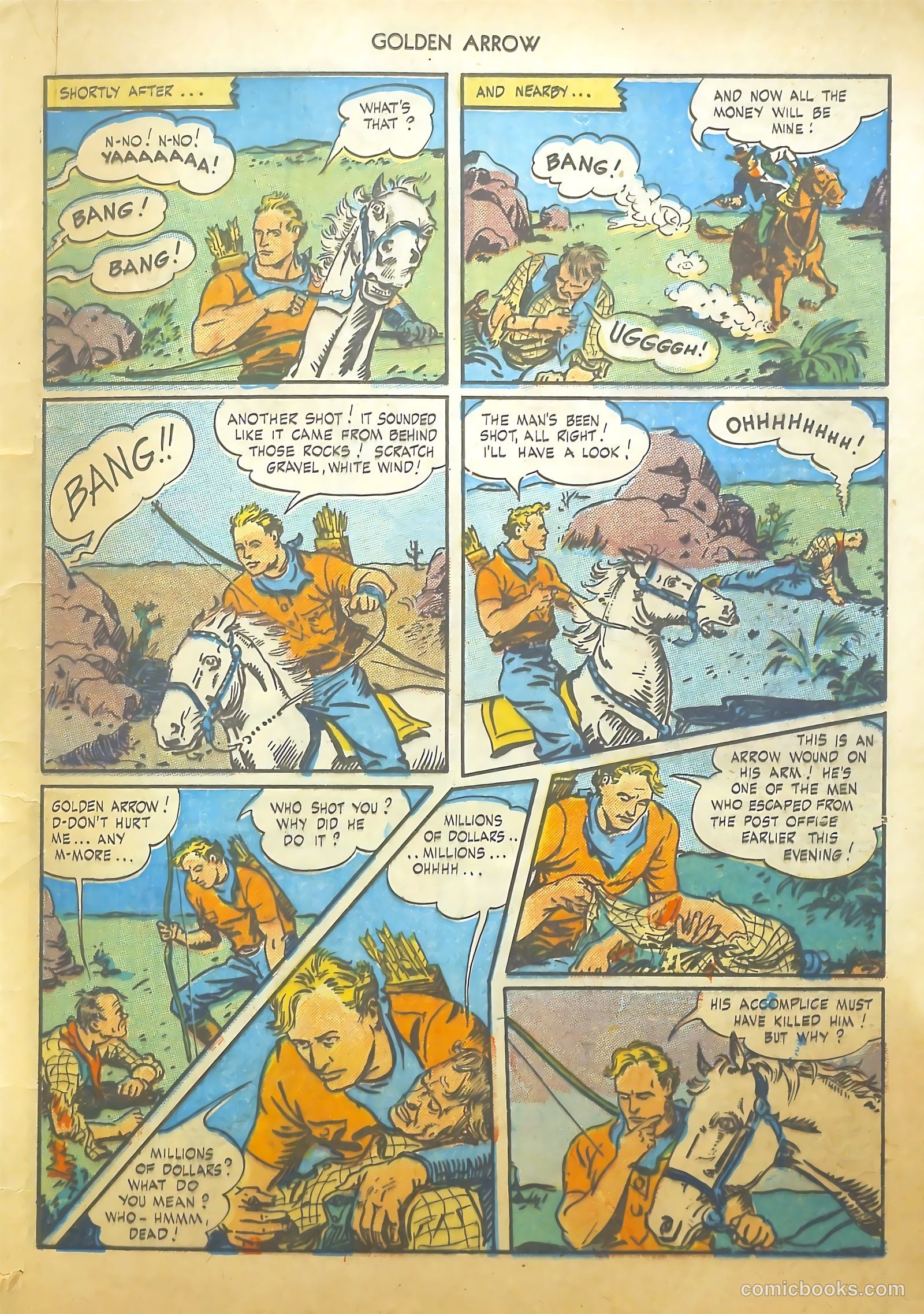 Golden Arrow #4 — page 13 of 32