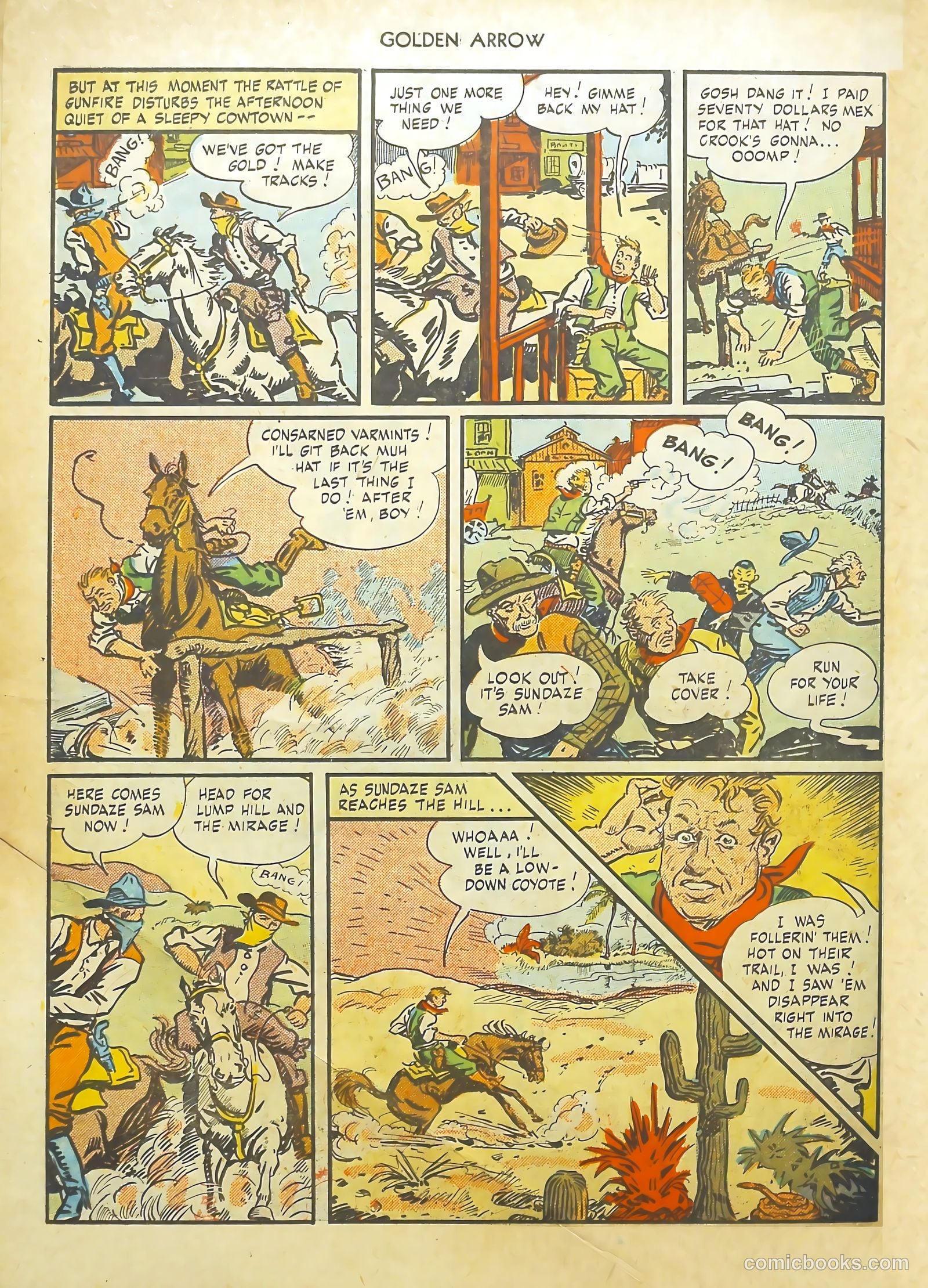 Golden Arrow #4 — page 18 of 32