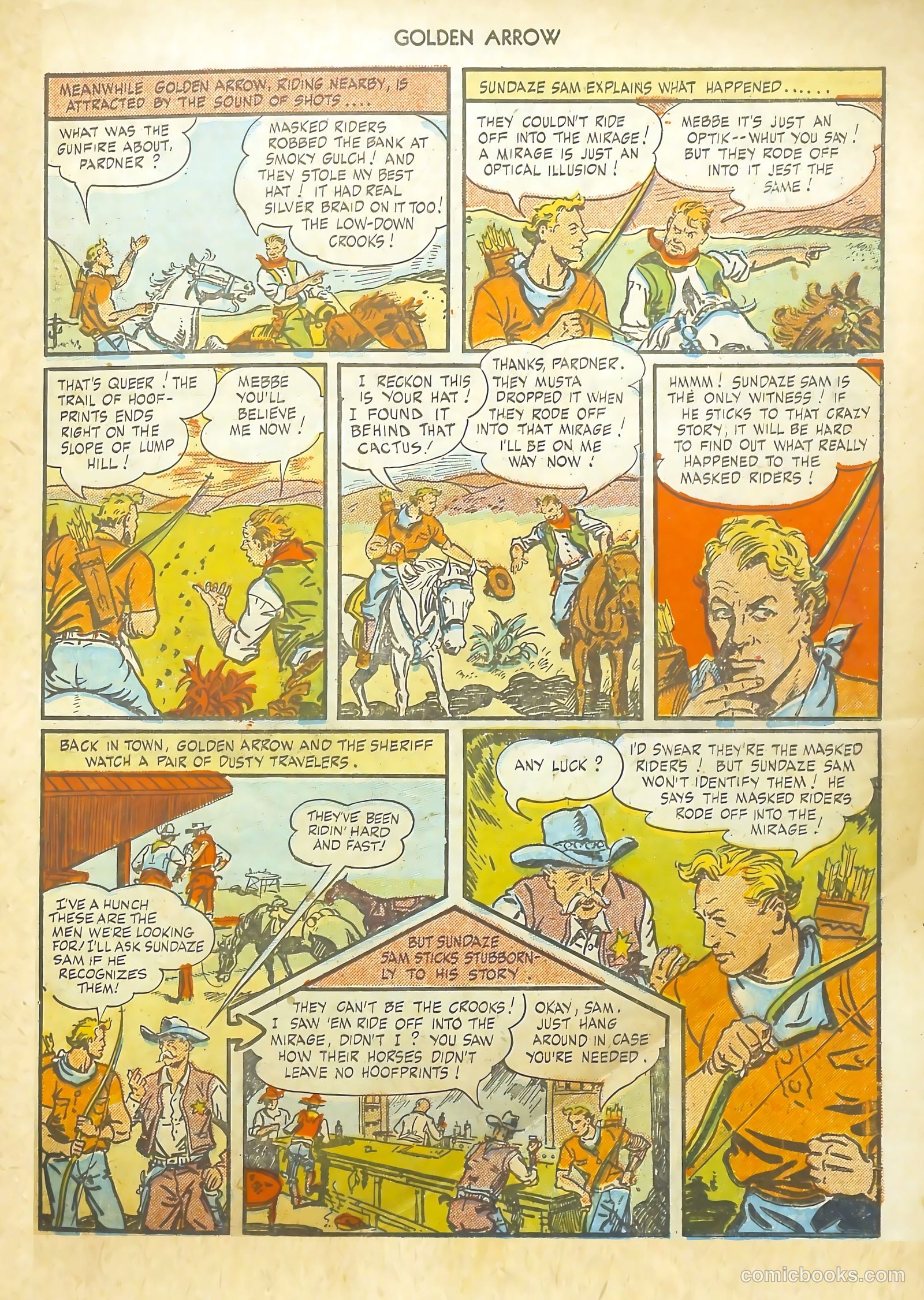 Golden Arrow #4 — page 19 of 32