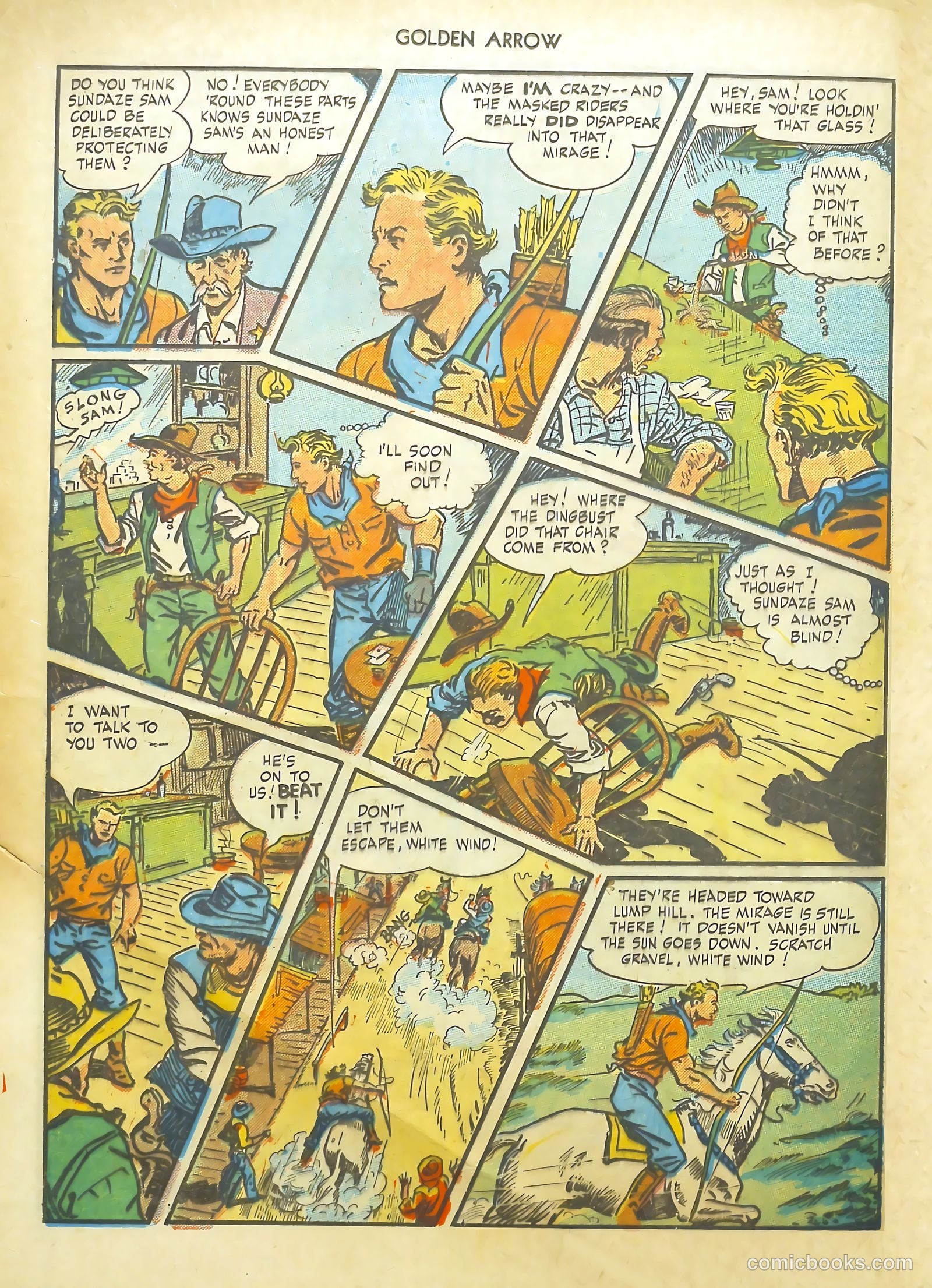 Golden Arrow #4 — page 20 of 32