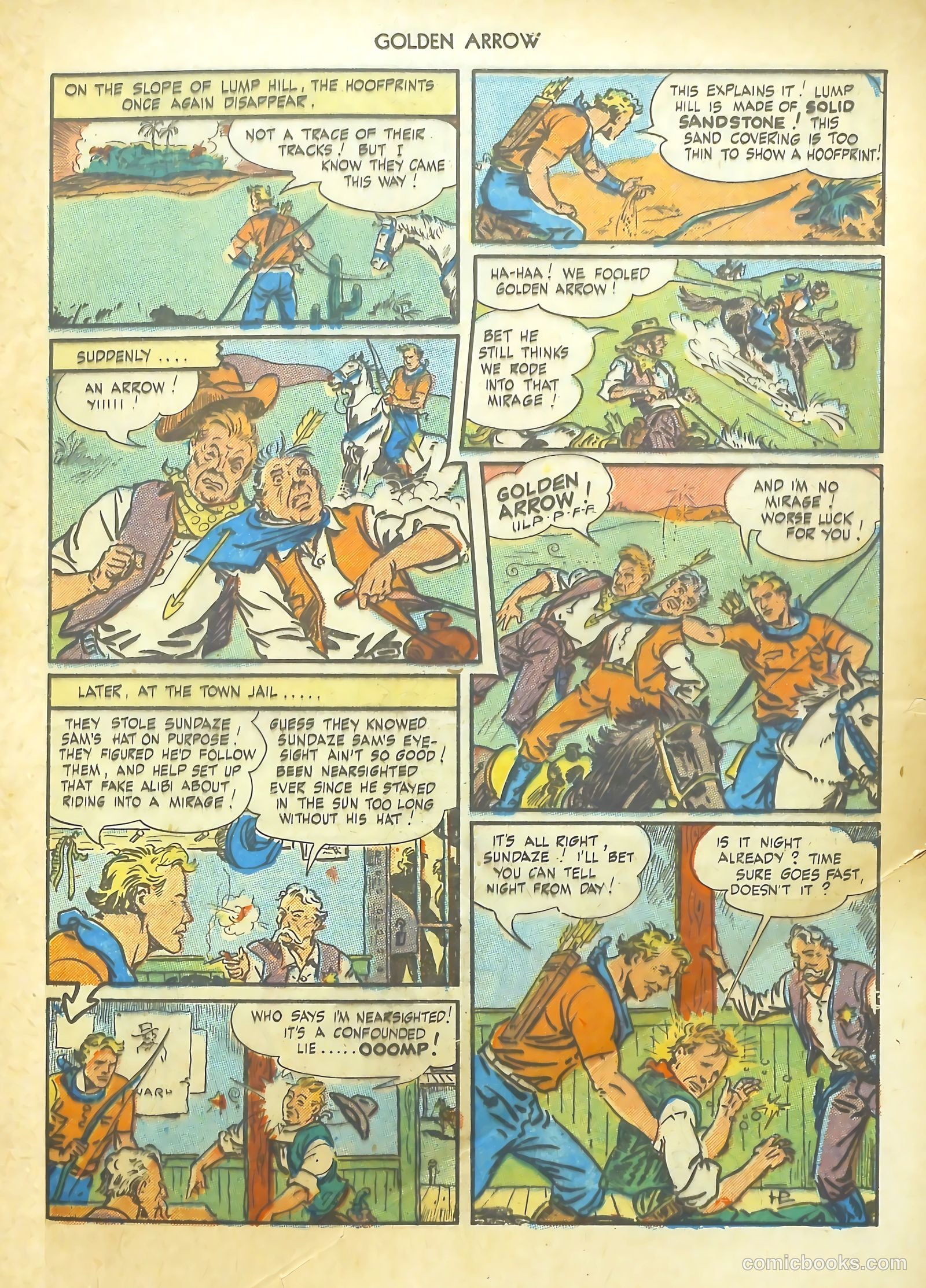 Golden Arrow #4 — page 21 of 32