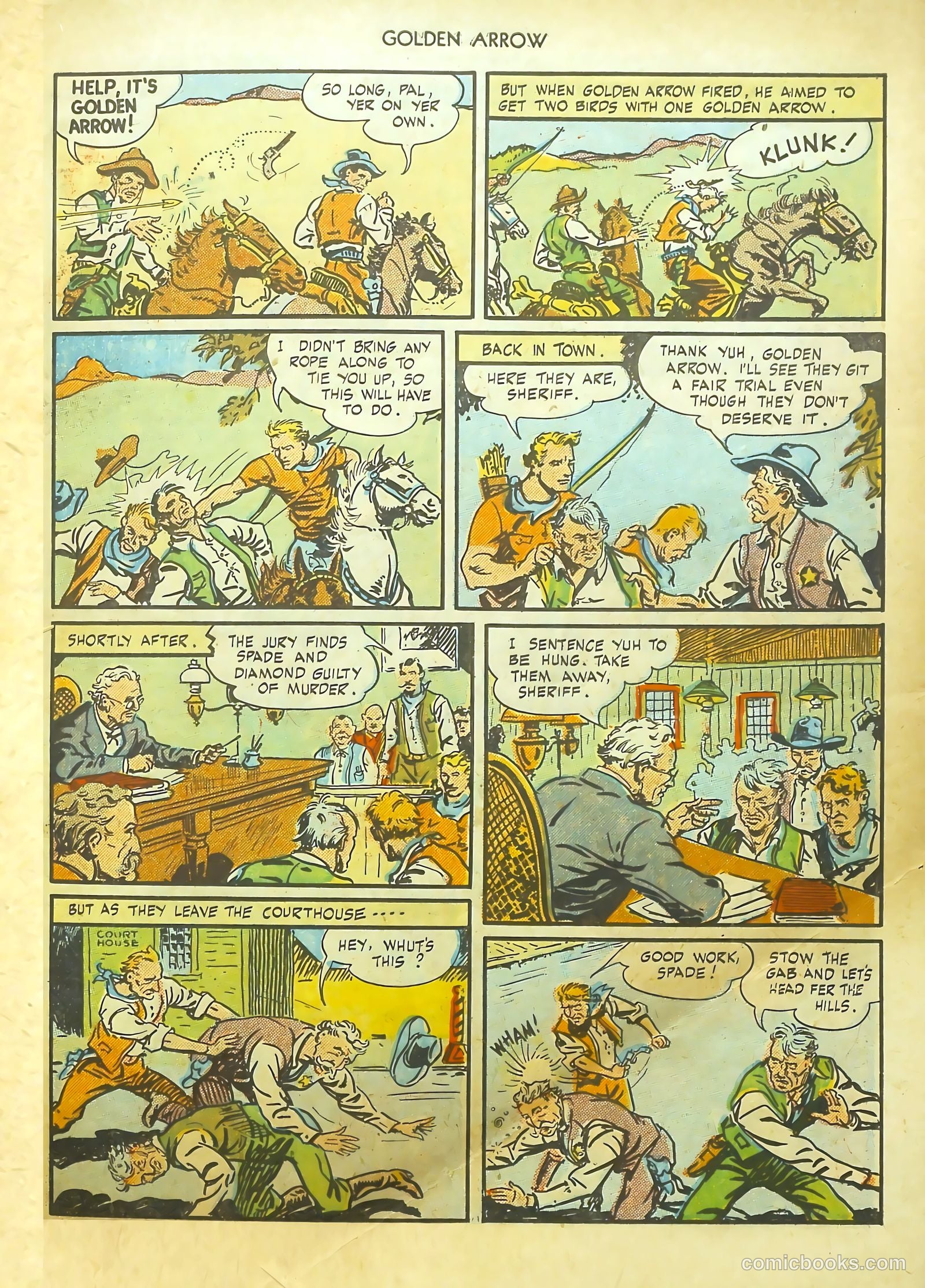 Golden Arrow #4 — page 27 of 32