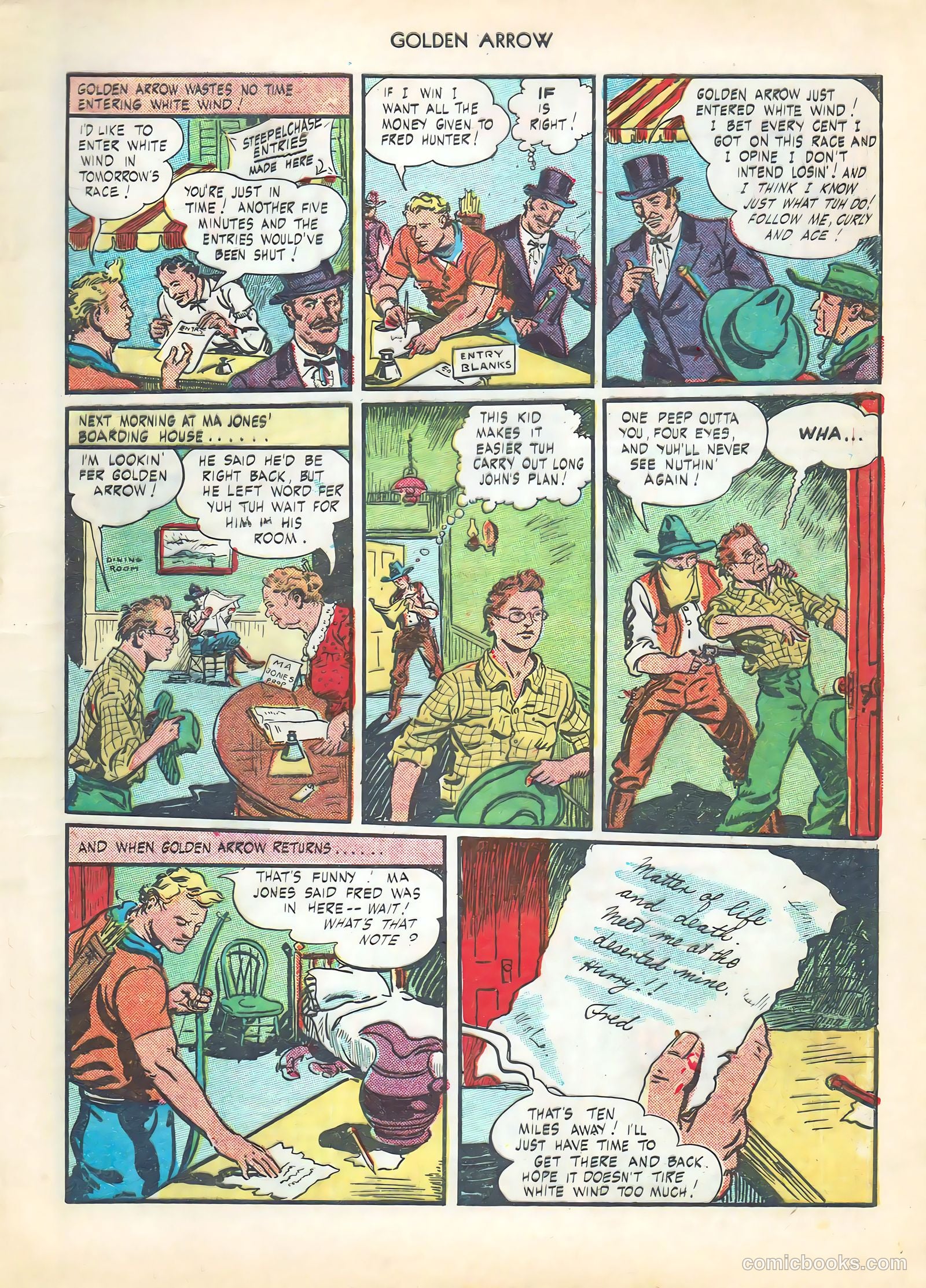 Golden Arrow #4 — page 5 of 37
