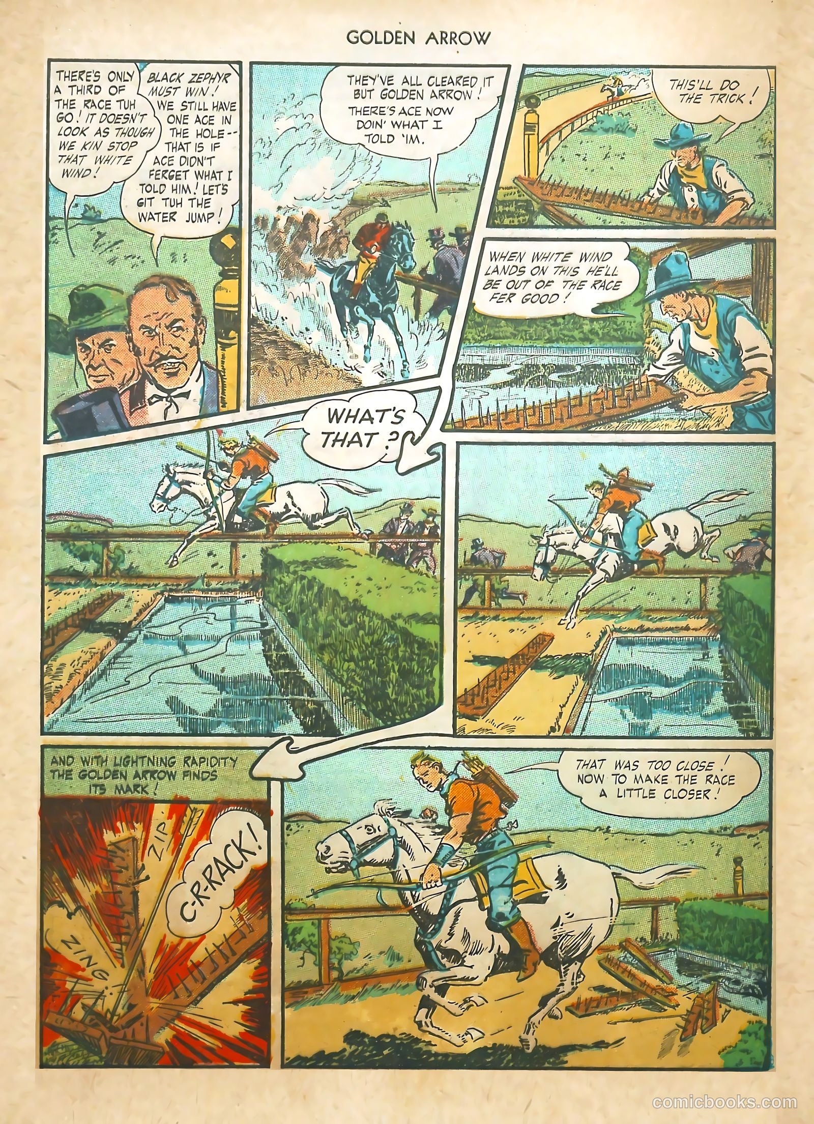 Golden Arrow #4 — page 8 of 37