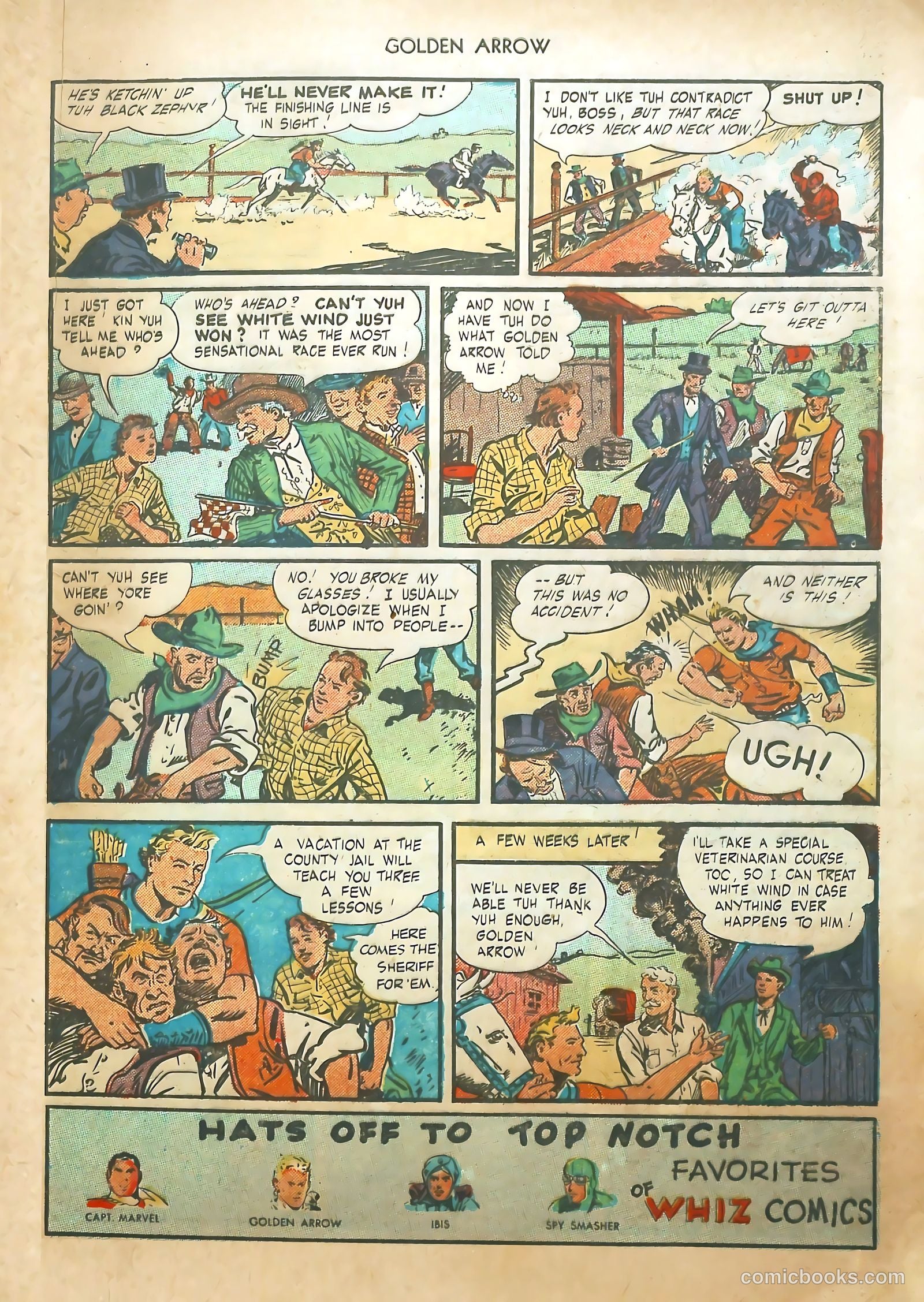 Golden Arrow #4 — page 9 of 37