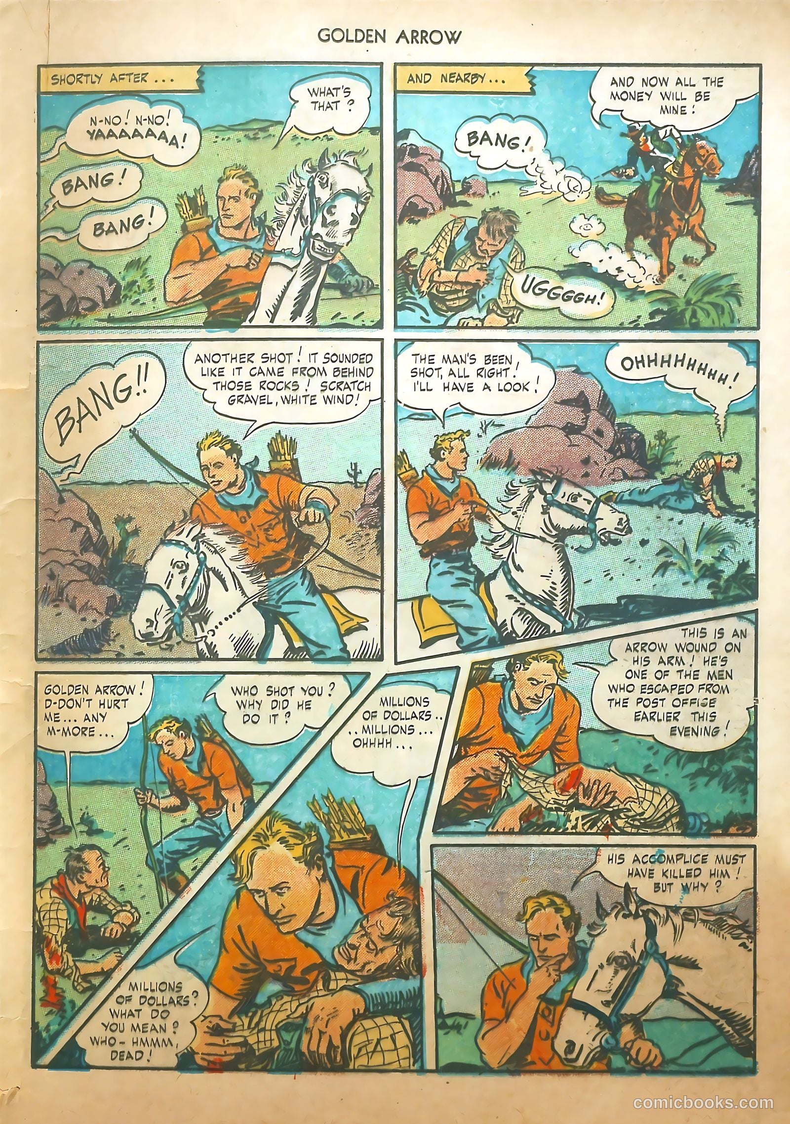 Golden Arrow #4 — page 13 of 37