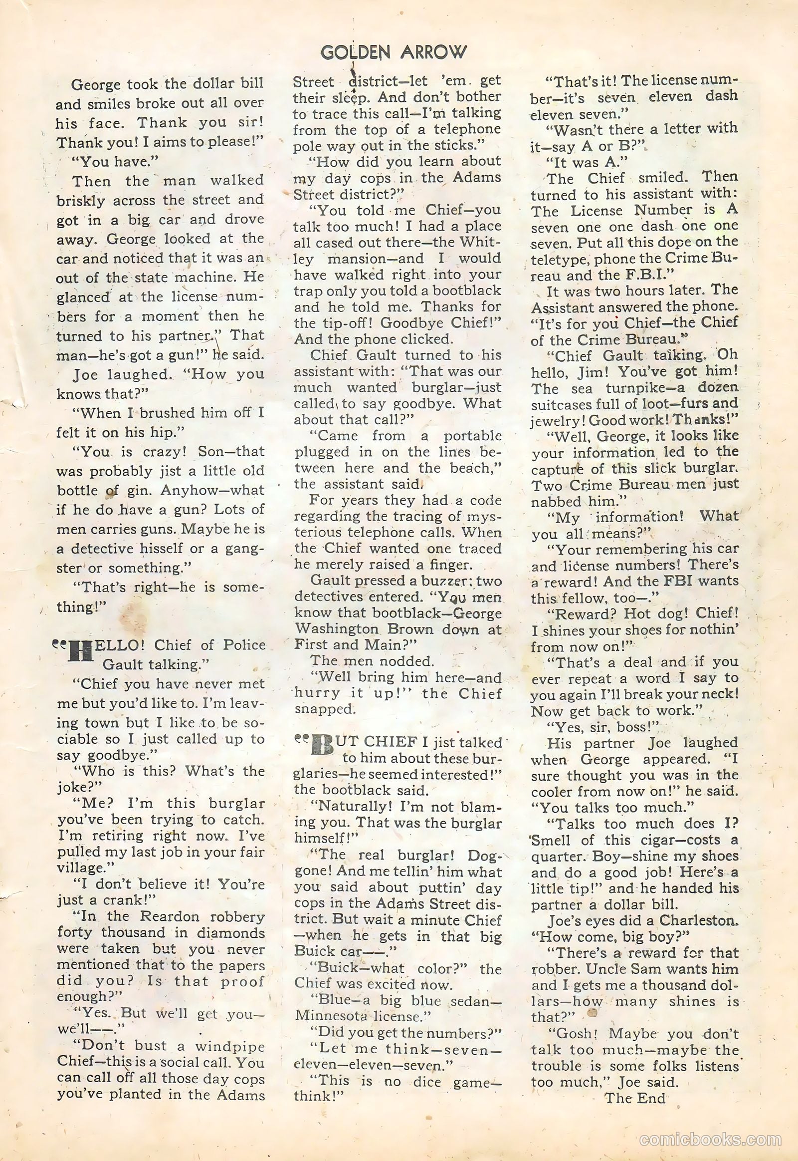 Golden Arrow #4 — page 19 of 37