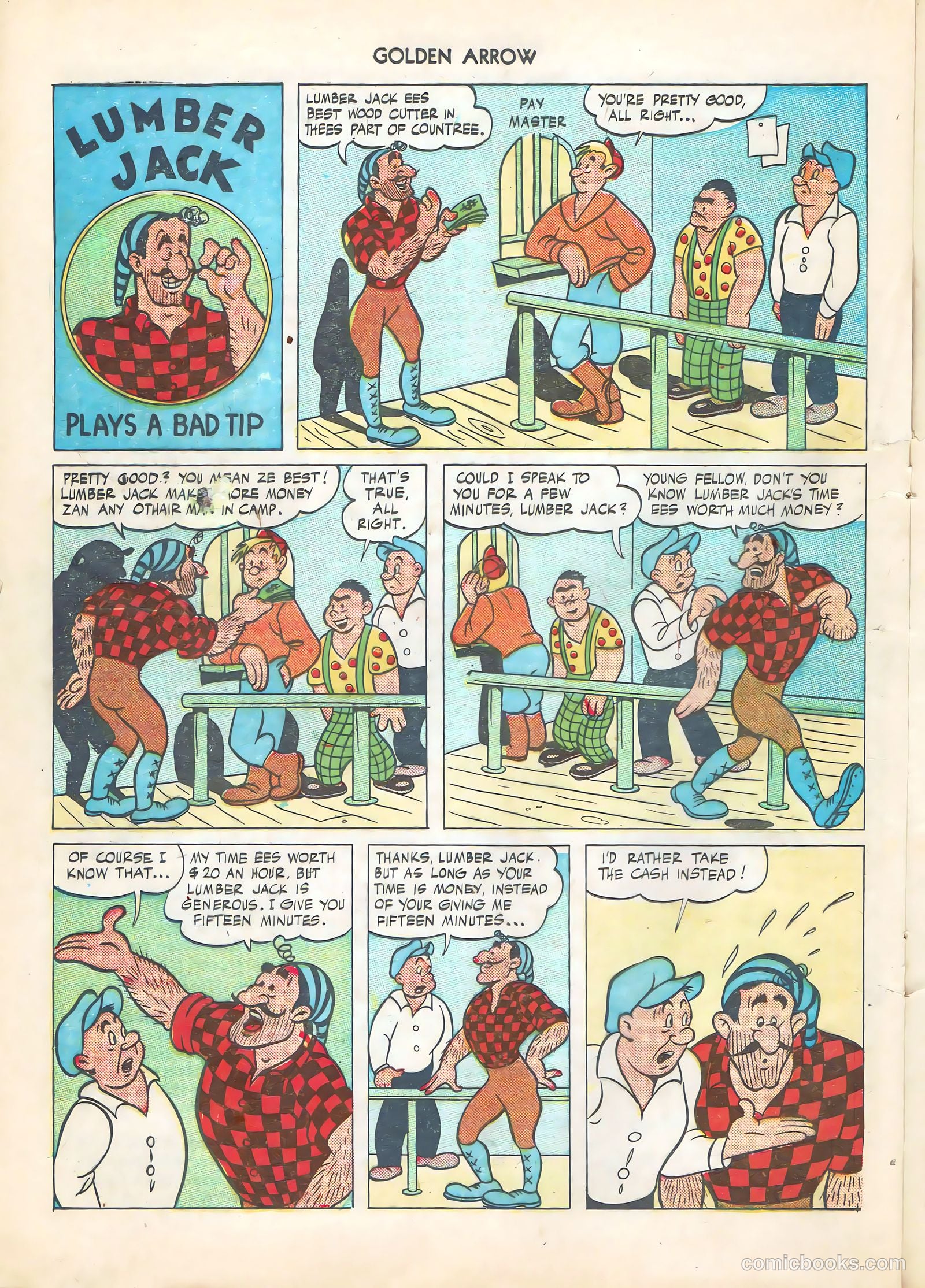 Golden Arrow #4 — page 20 of 37