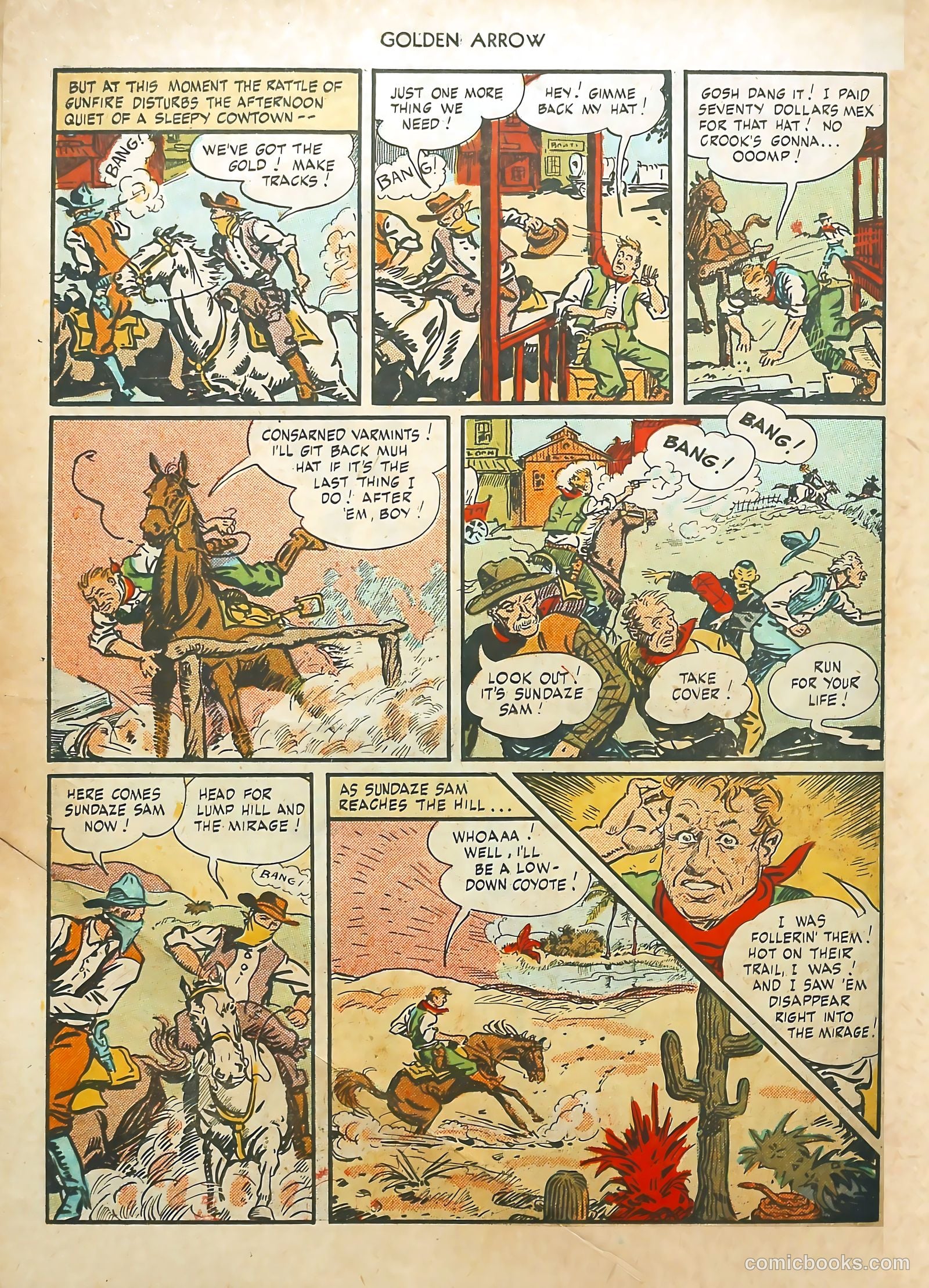 Golden Arrow #4 — page 22 of 37