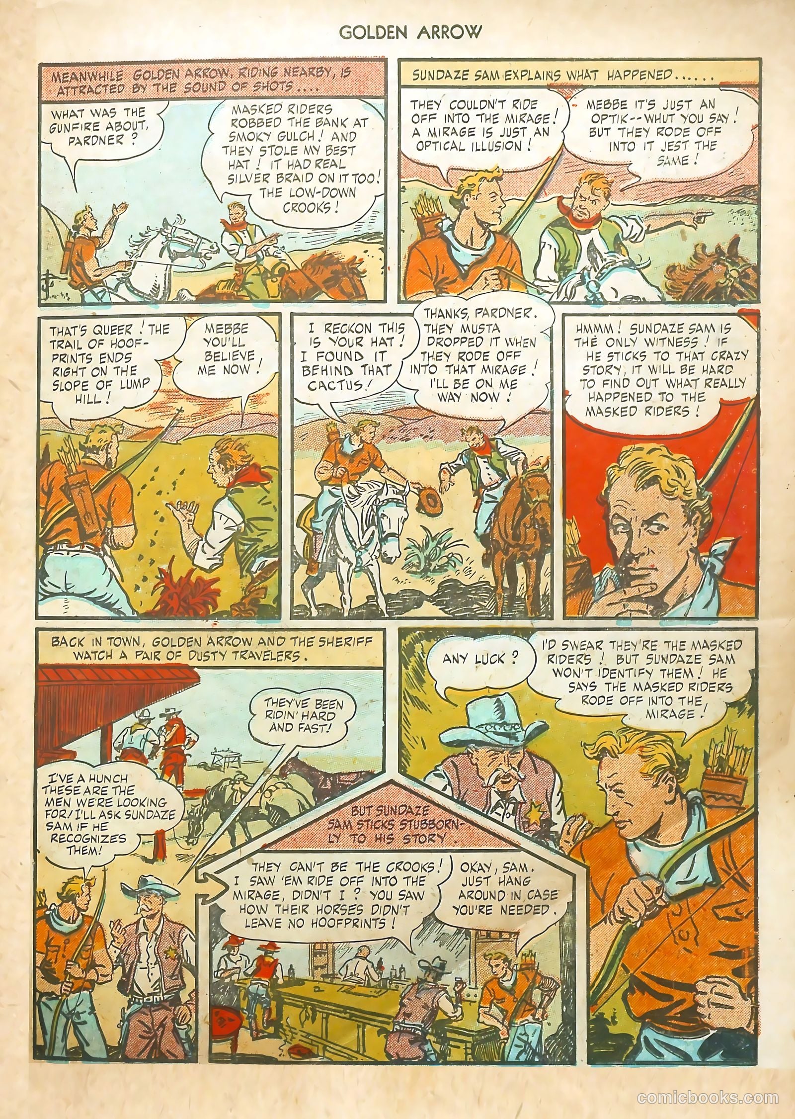 Golden Arrow #4 — page 23 of 37
