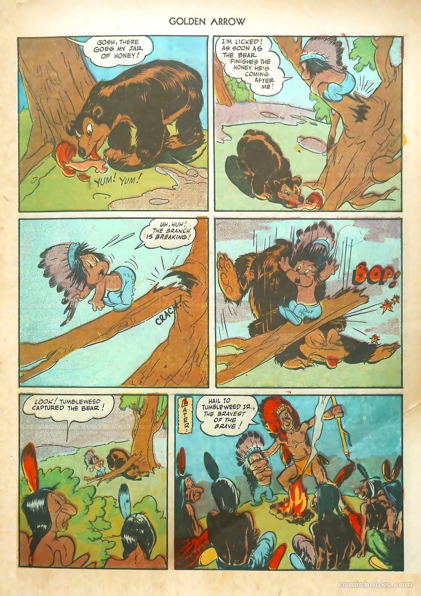 Golden Arrow #4 — page 29 of 37