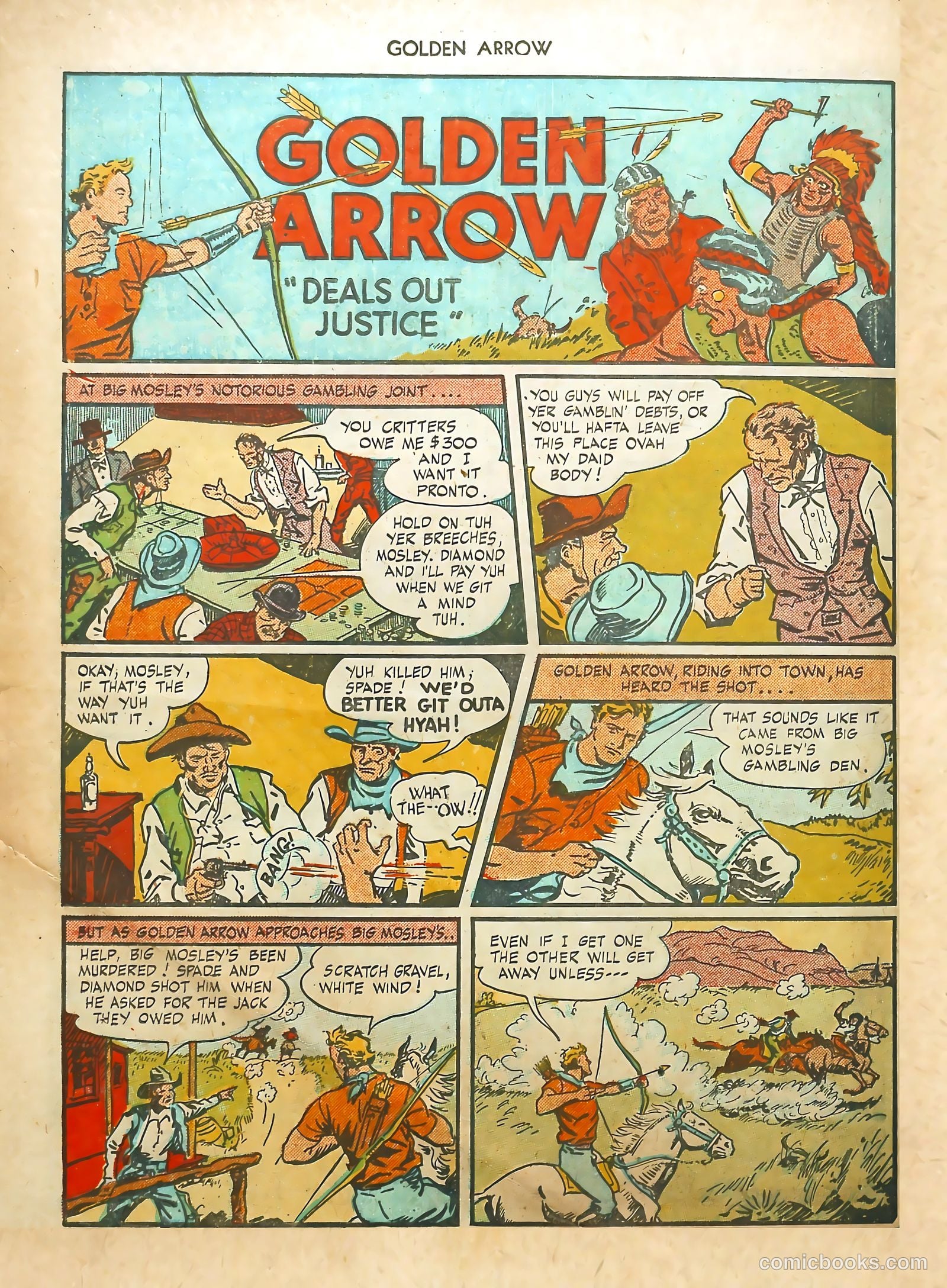 Golden Arrow #4 — page 30 of 37
