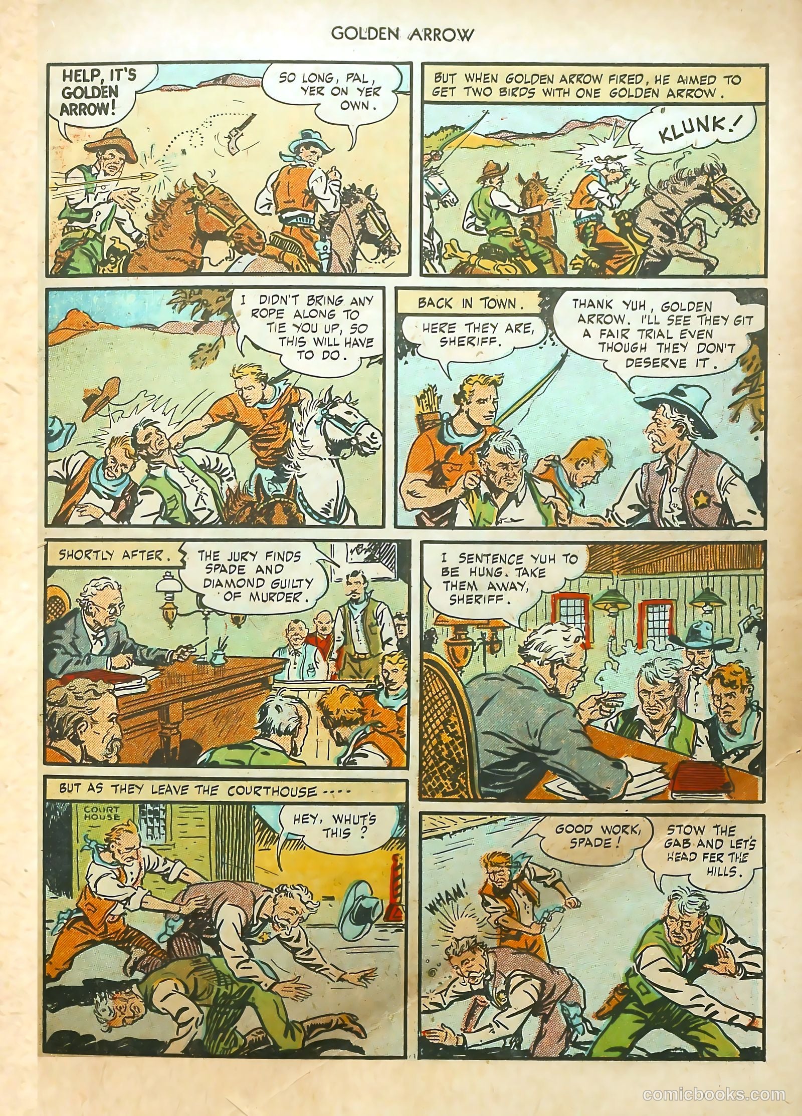Golden Arrow #4 — page 31 of 37