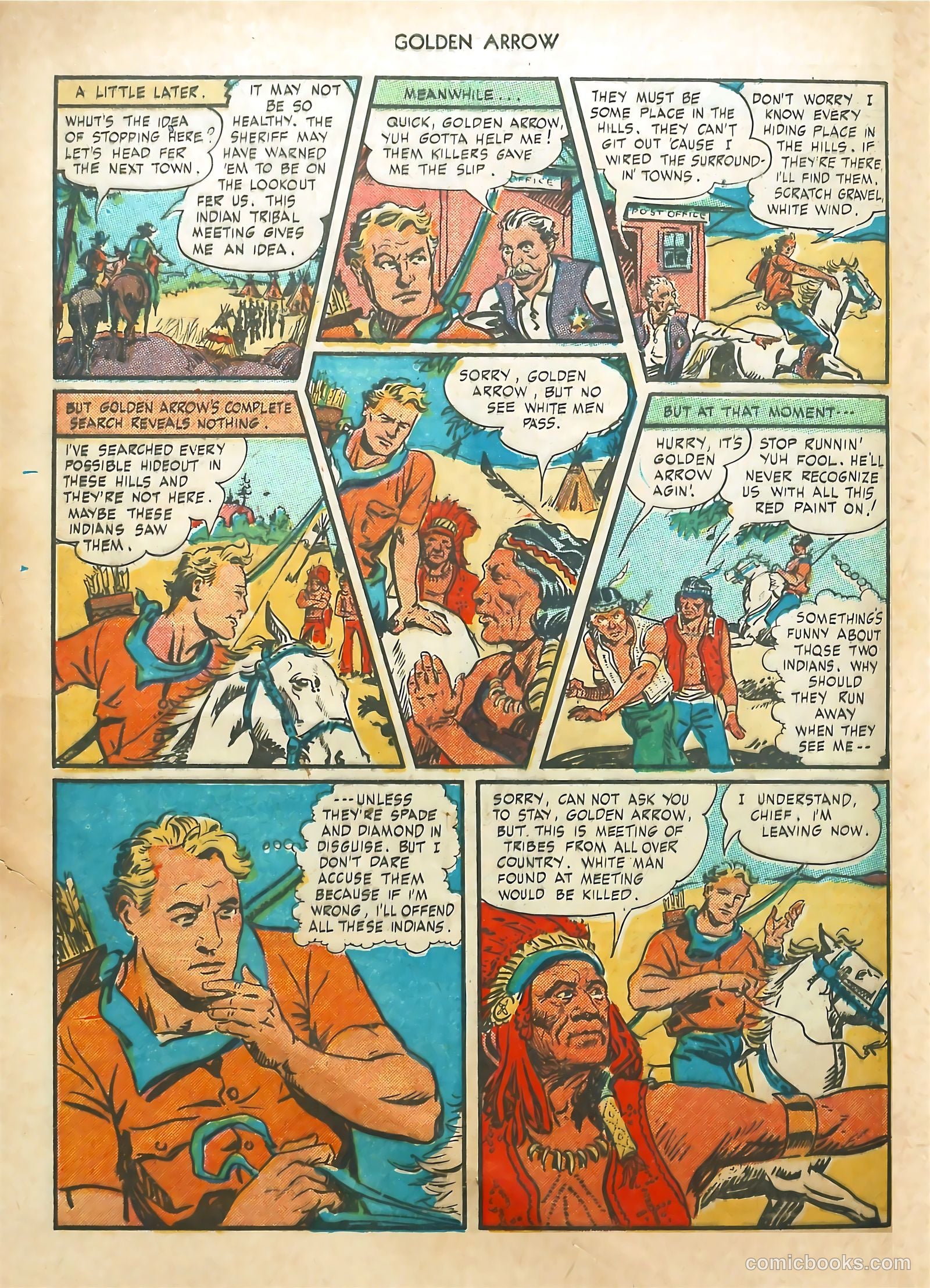 Golden Arrow #4 — page 32 of 37