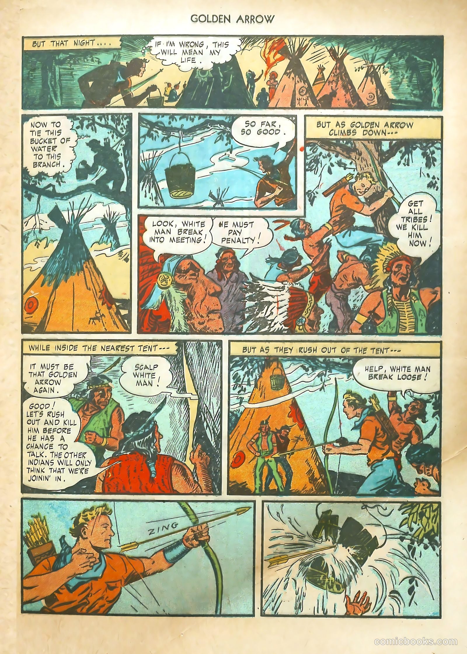 Golden Arrow #4 — page 33 of 37