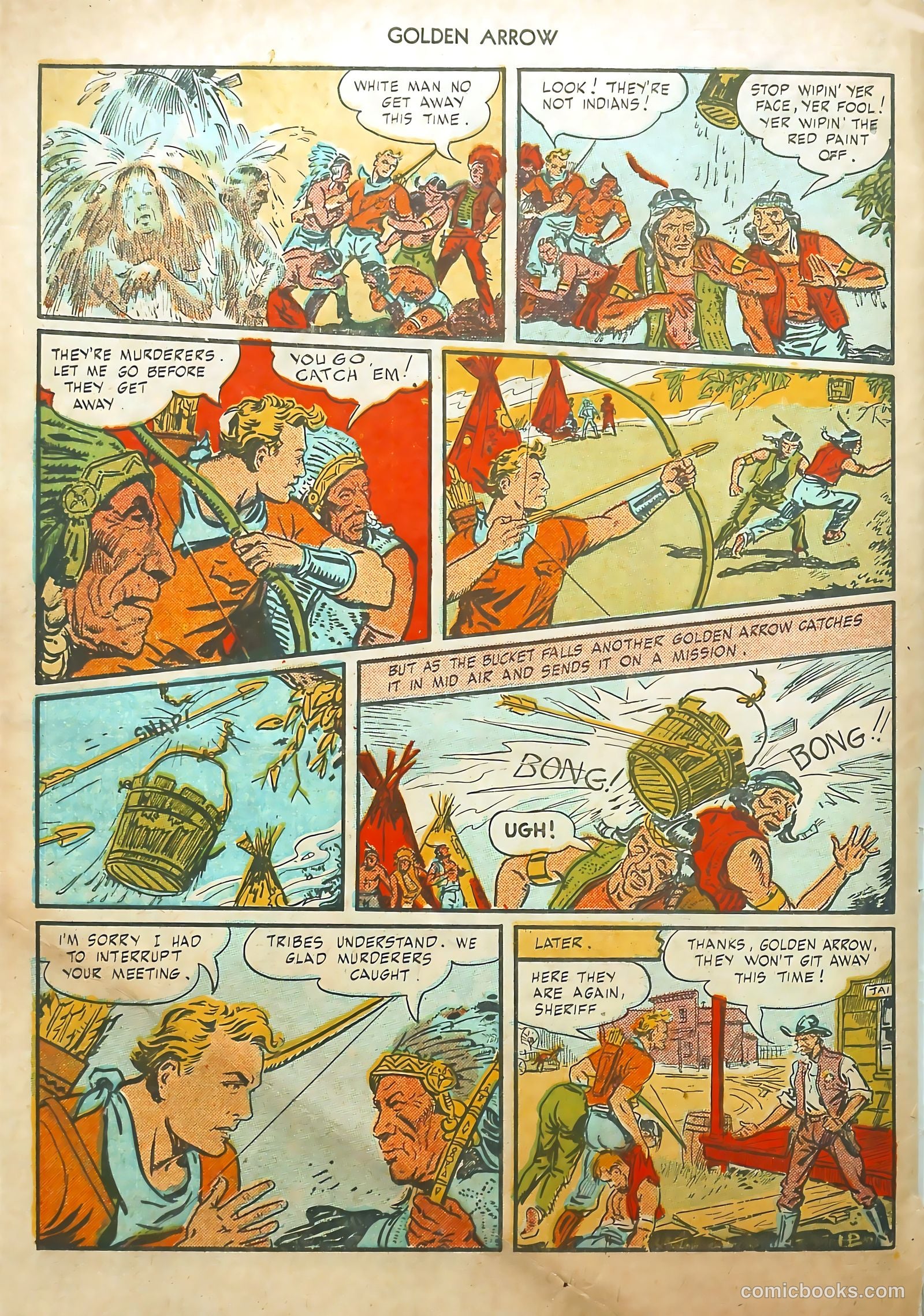 Golden Arrow #4 — page 34 of 37