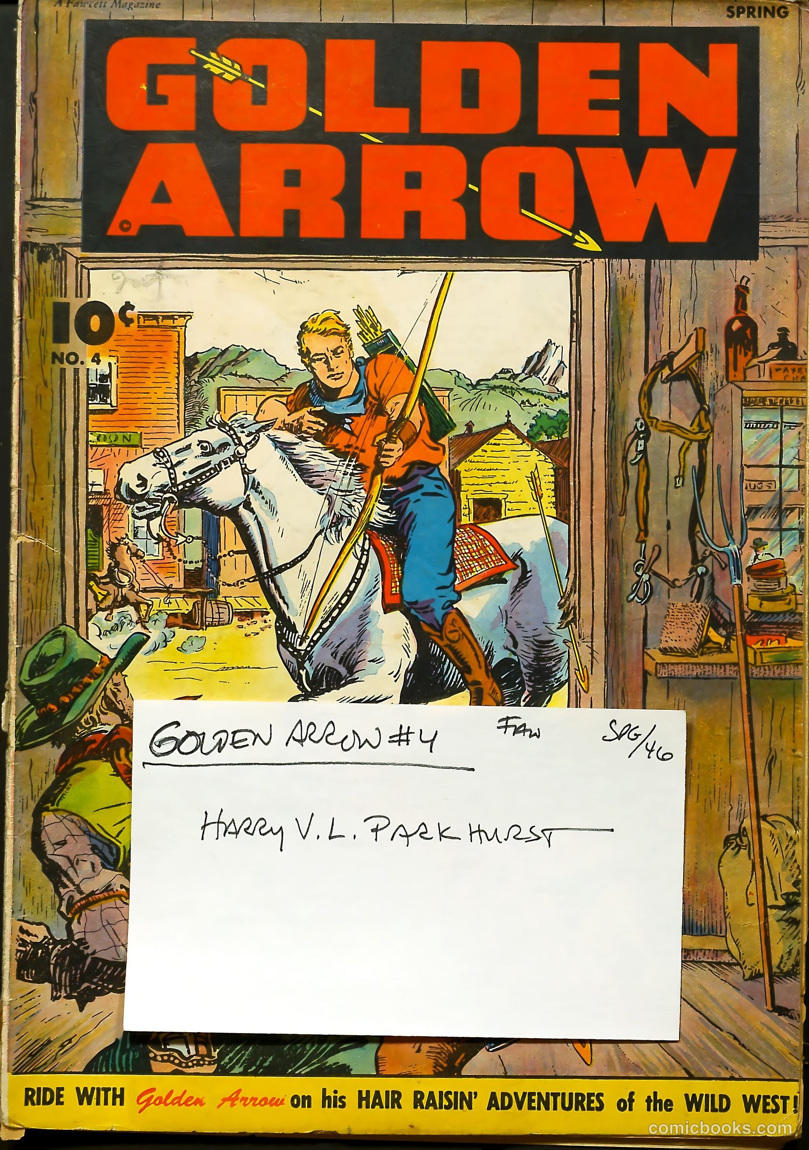 Golden Arrow #4 — page 37 of 37