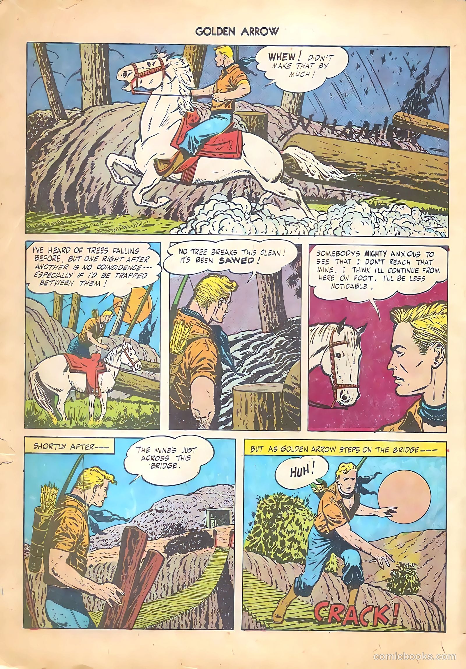 Golden Arrow #5 — page 8 of 52