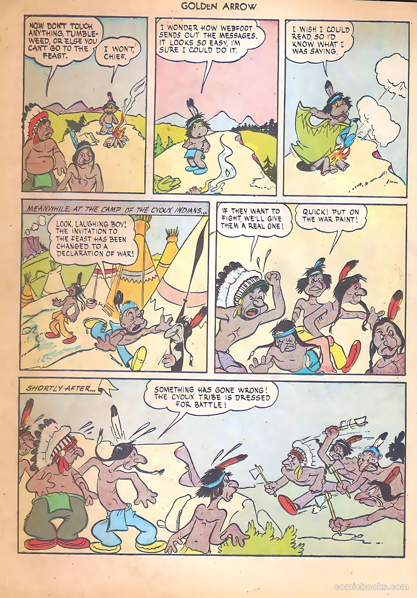 Golden Arrow #5 — page 38 of 52