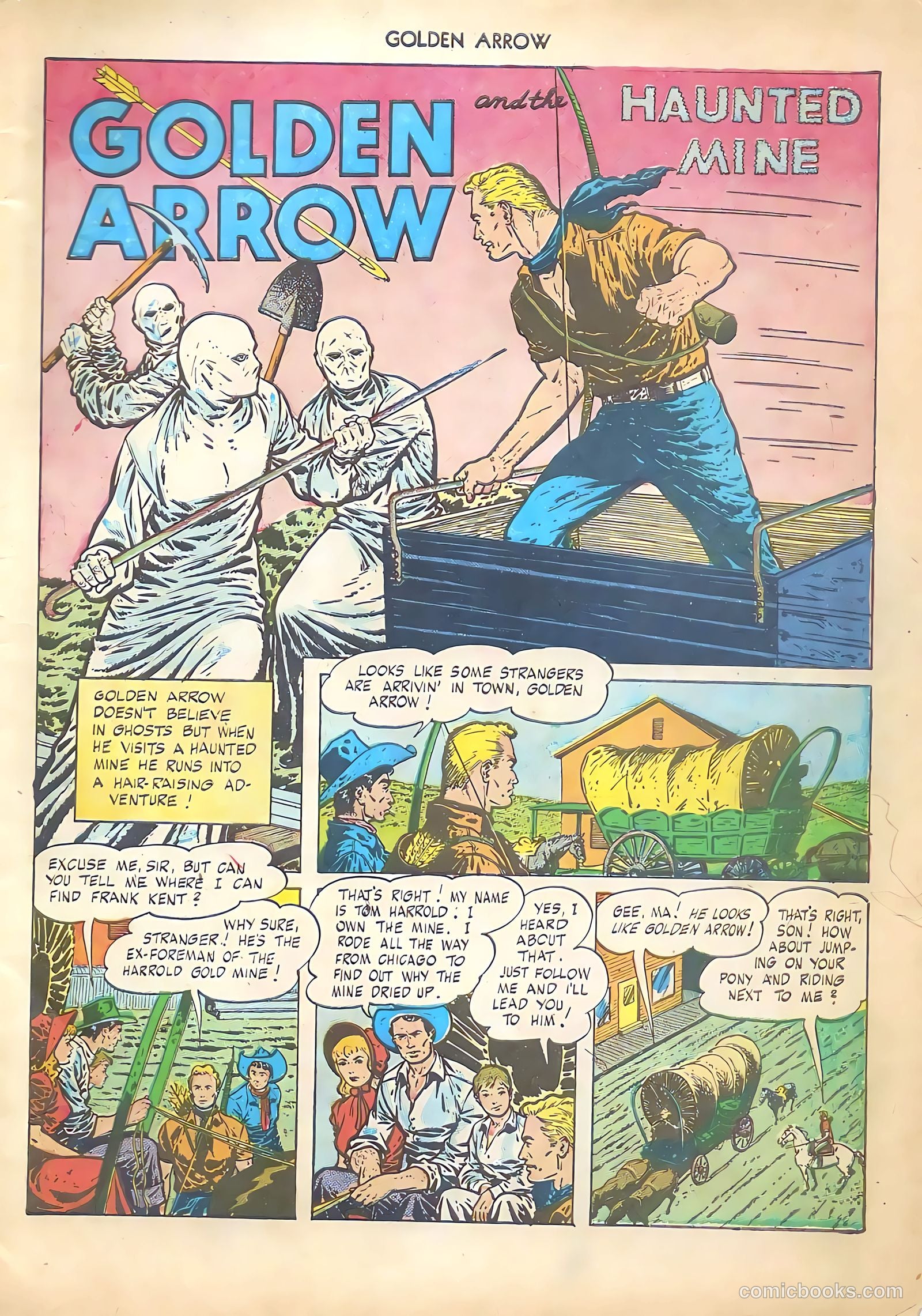 Golden Arrow #5 — page 3 of 52