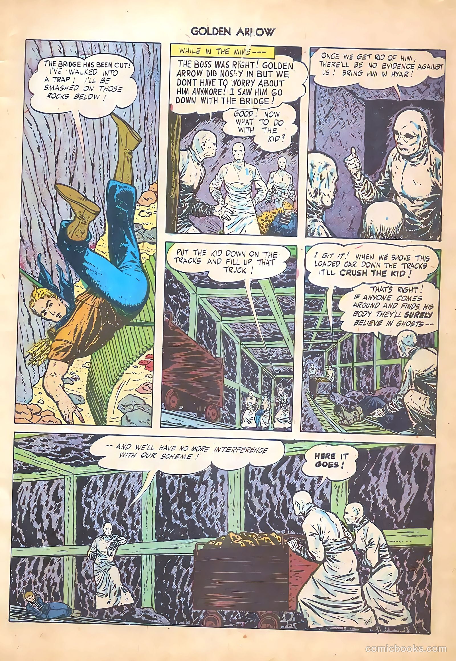 Golden Arrow #5 — page 9 of 52