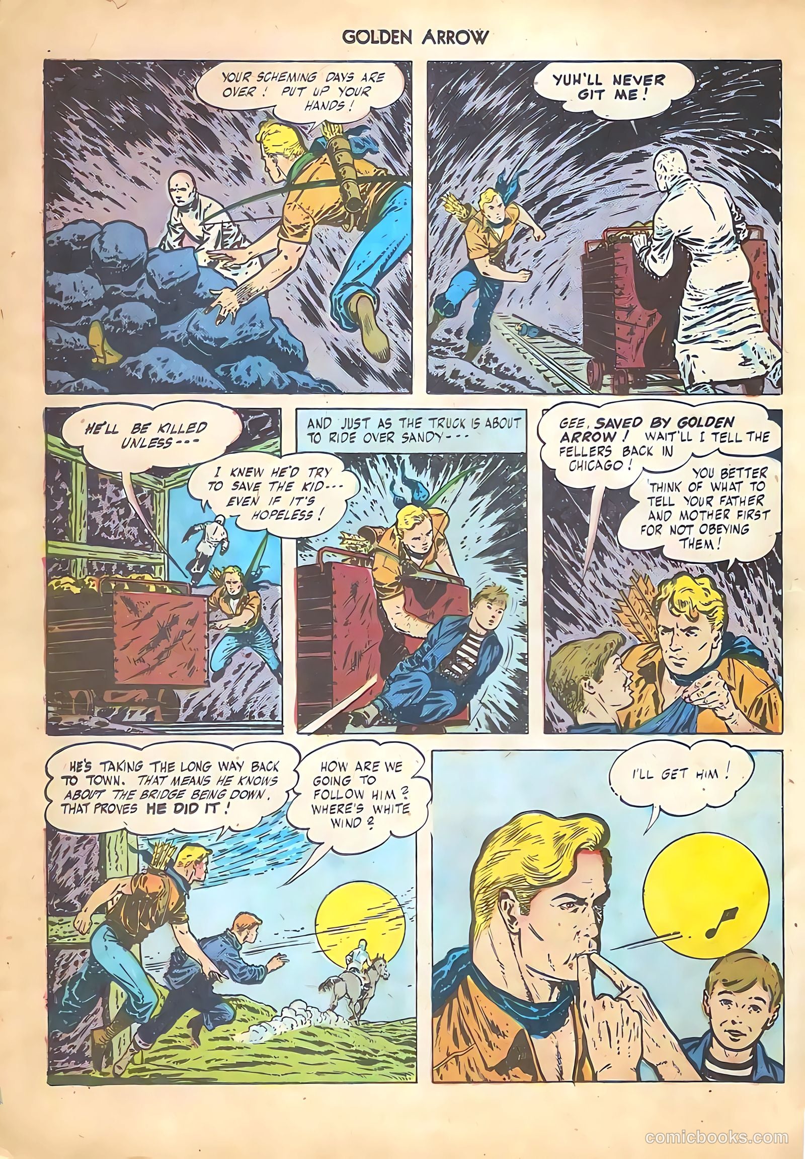 Golden Arrow #5 — page 12 of 52