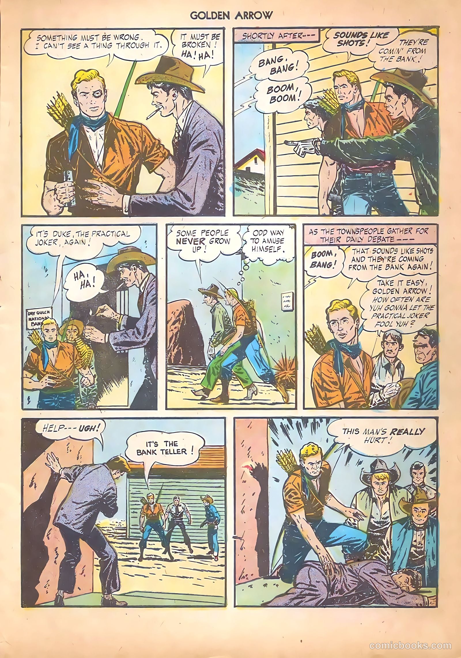Golden Arrow #5 — page 19 of 52