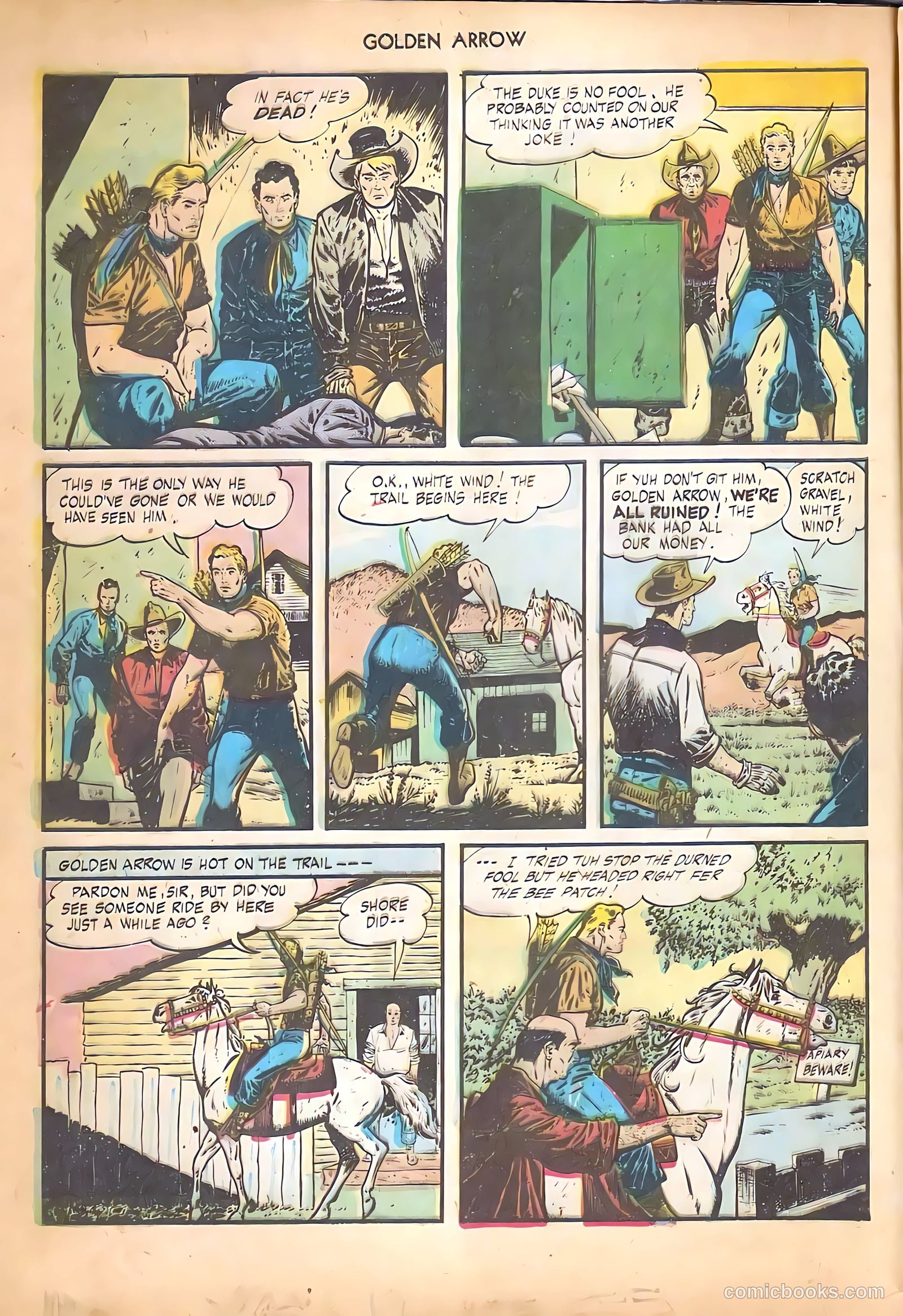 Golden Arrow #5 — page 20 of 52