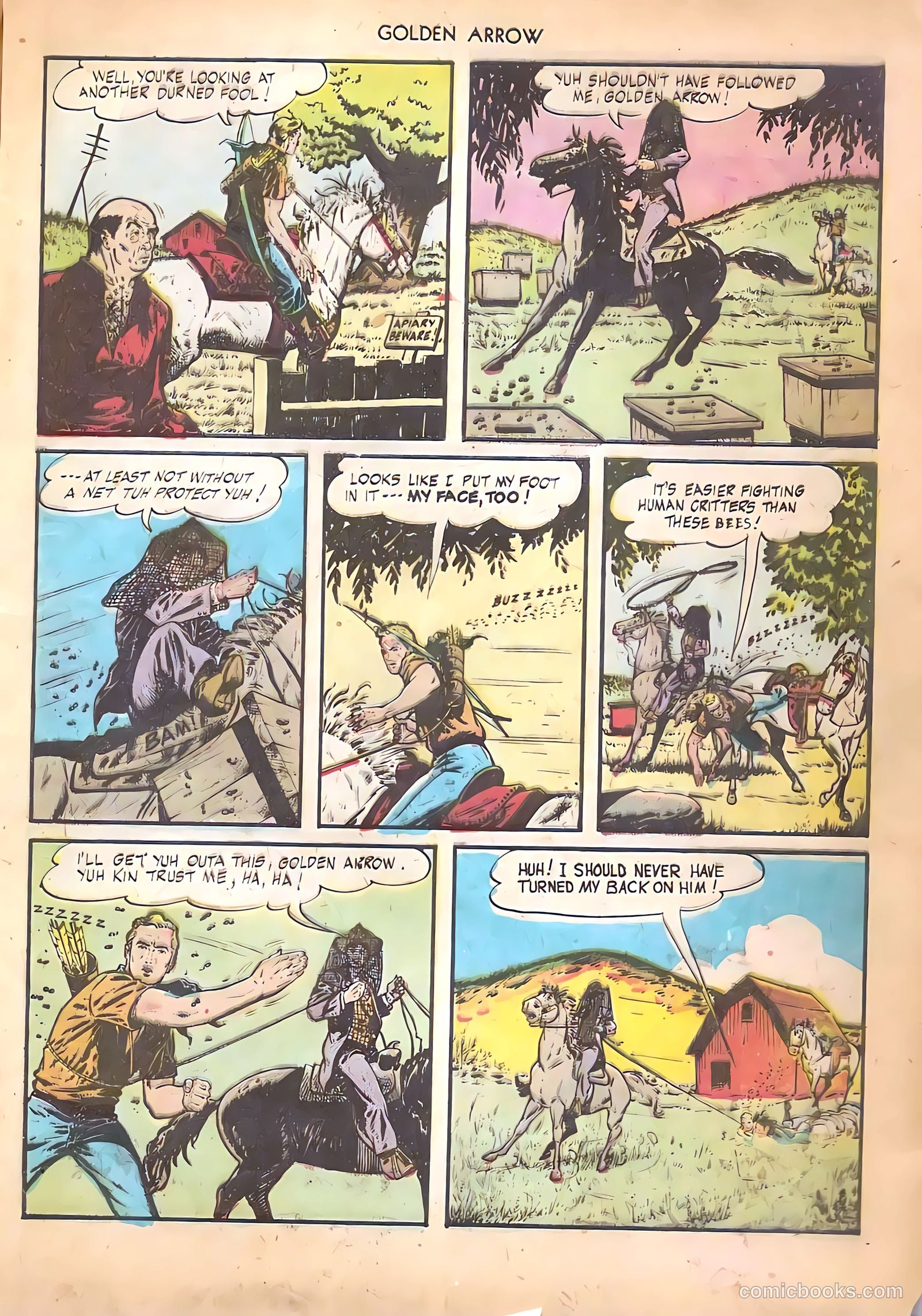 Golden Arrow #5 — page 21 of 52