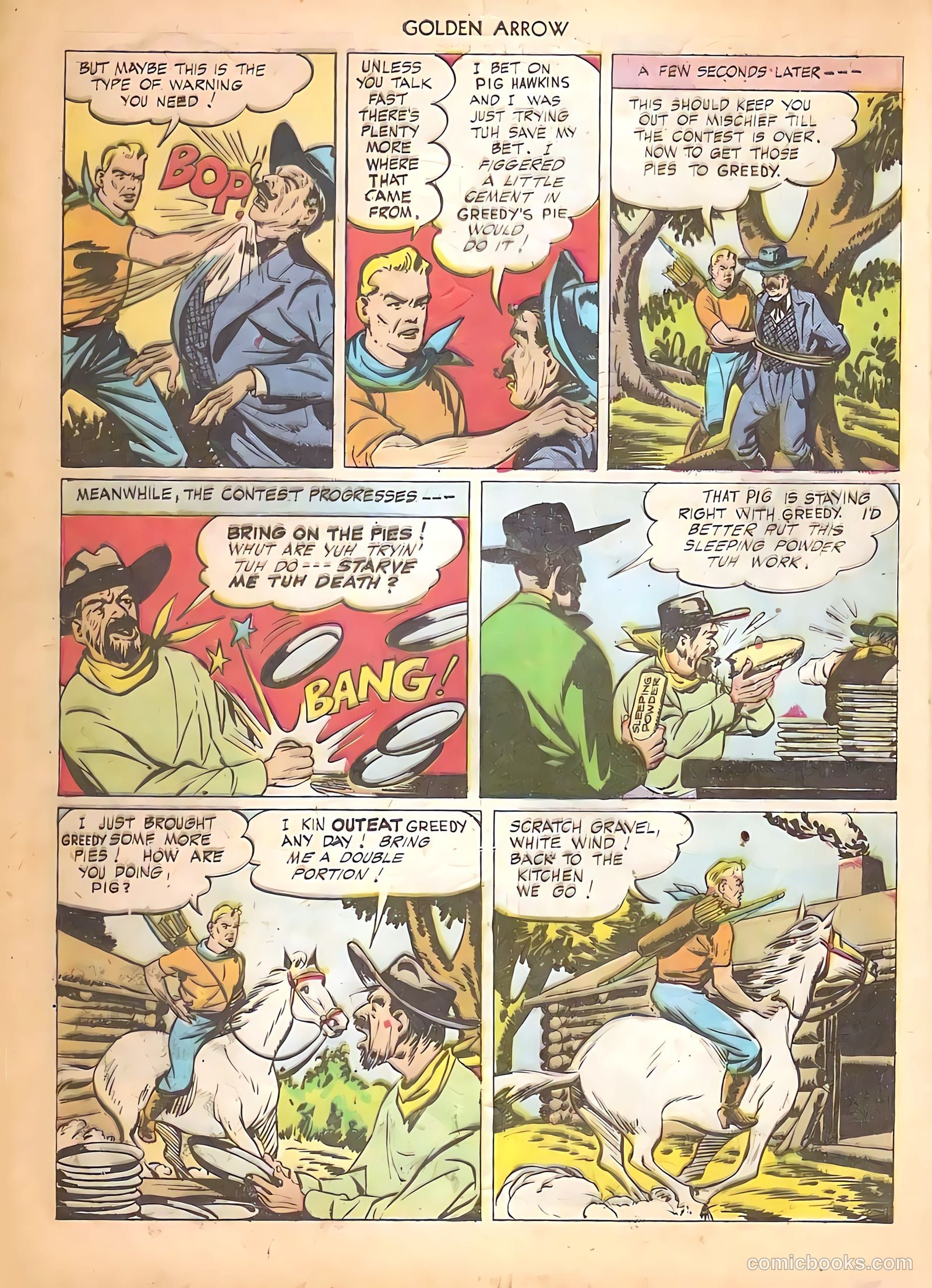 Golden Arrow #5 — page 32 of 52