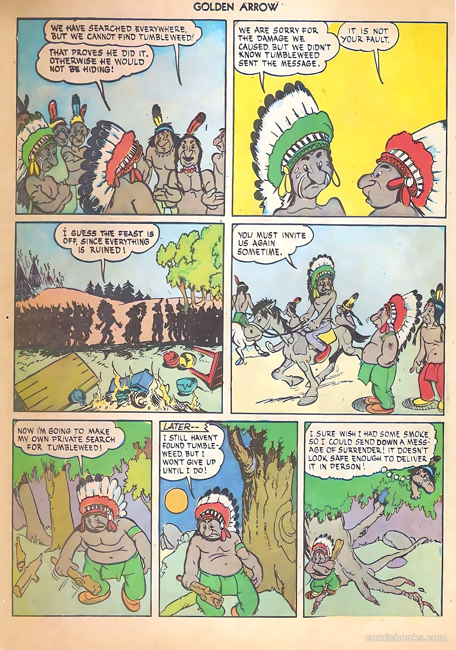 Golden Arrow #5 — page 40 of 52