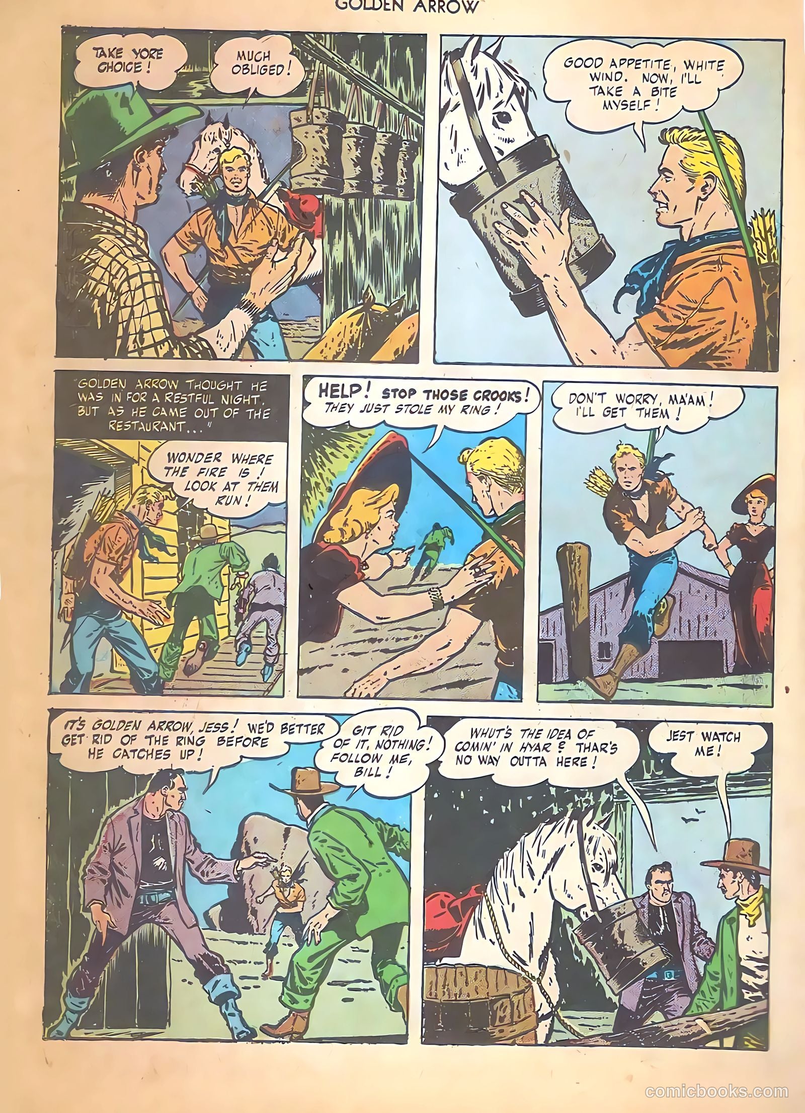 Golden Arrow #5 — page 42 of 52