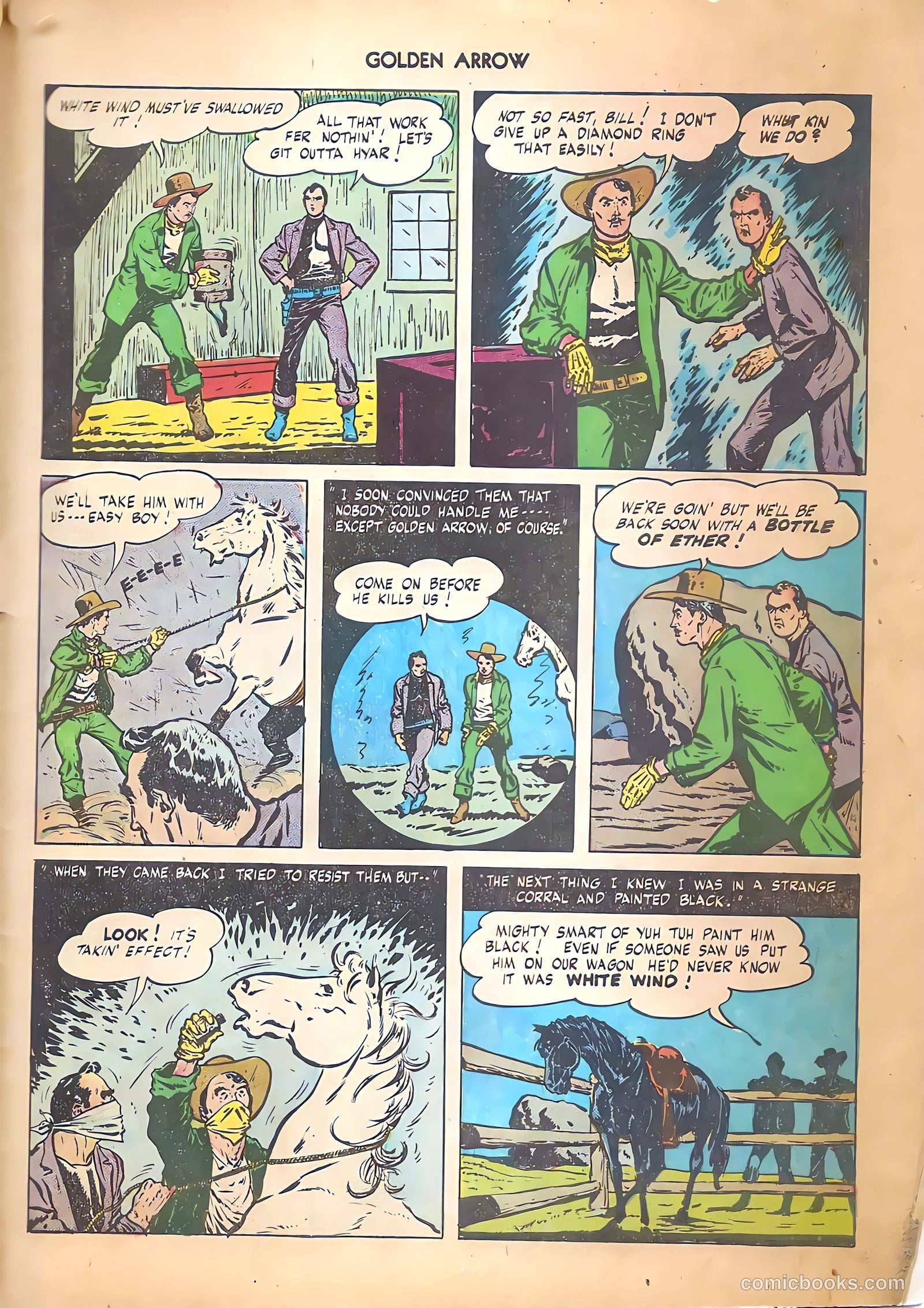 Golden Arrow #5 — page 45 of 52