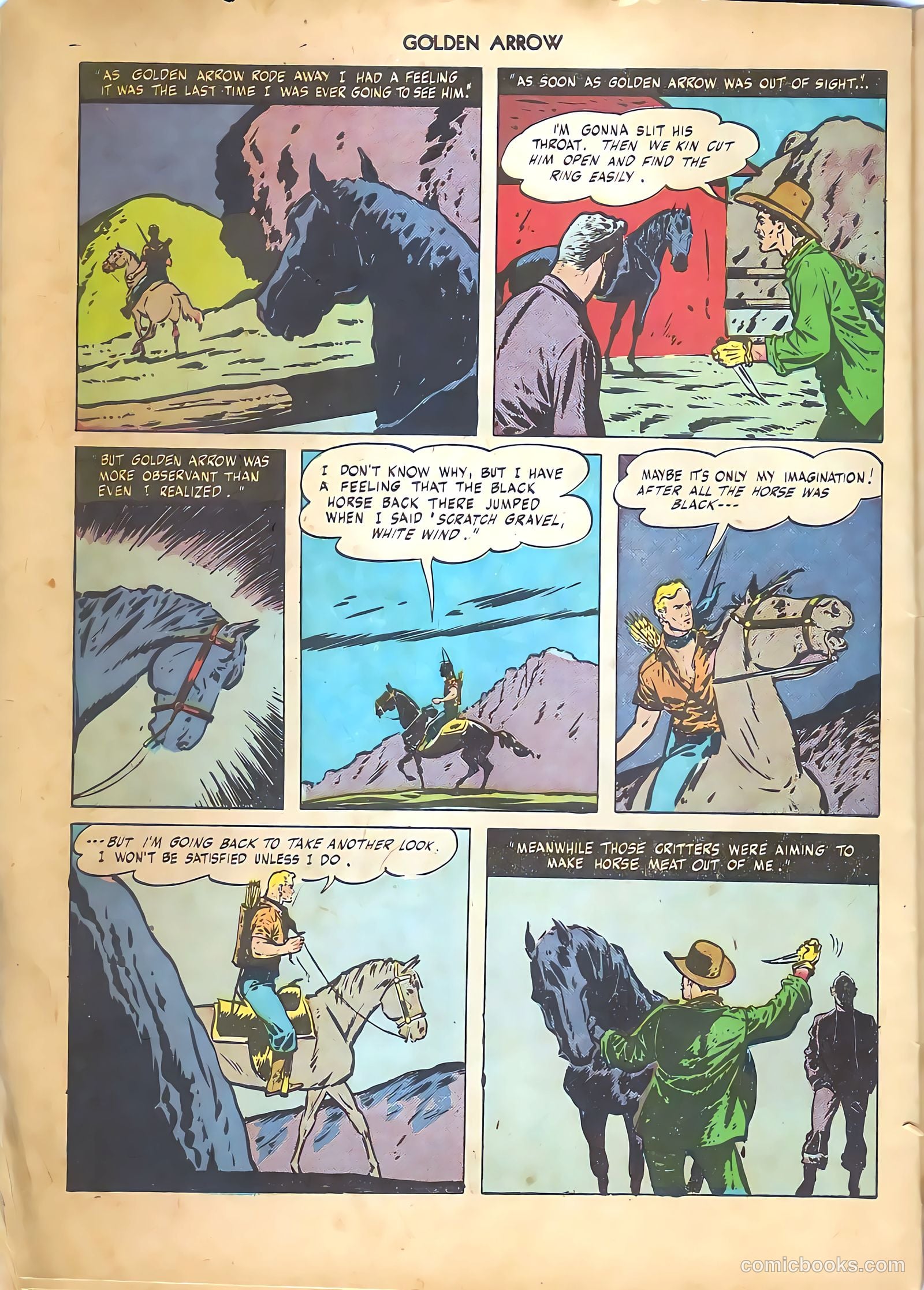 Golden Arrow #5 — page 48 of 52