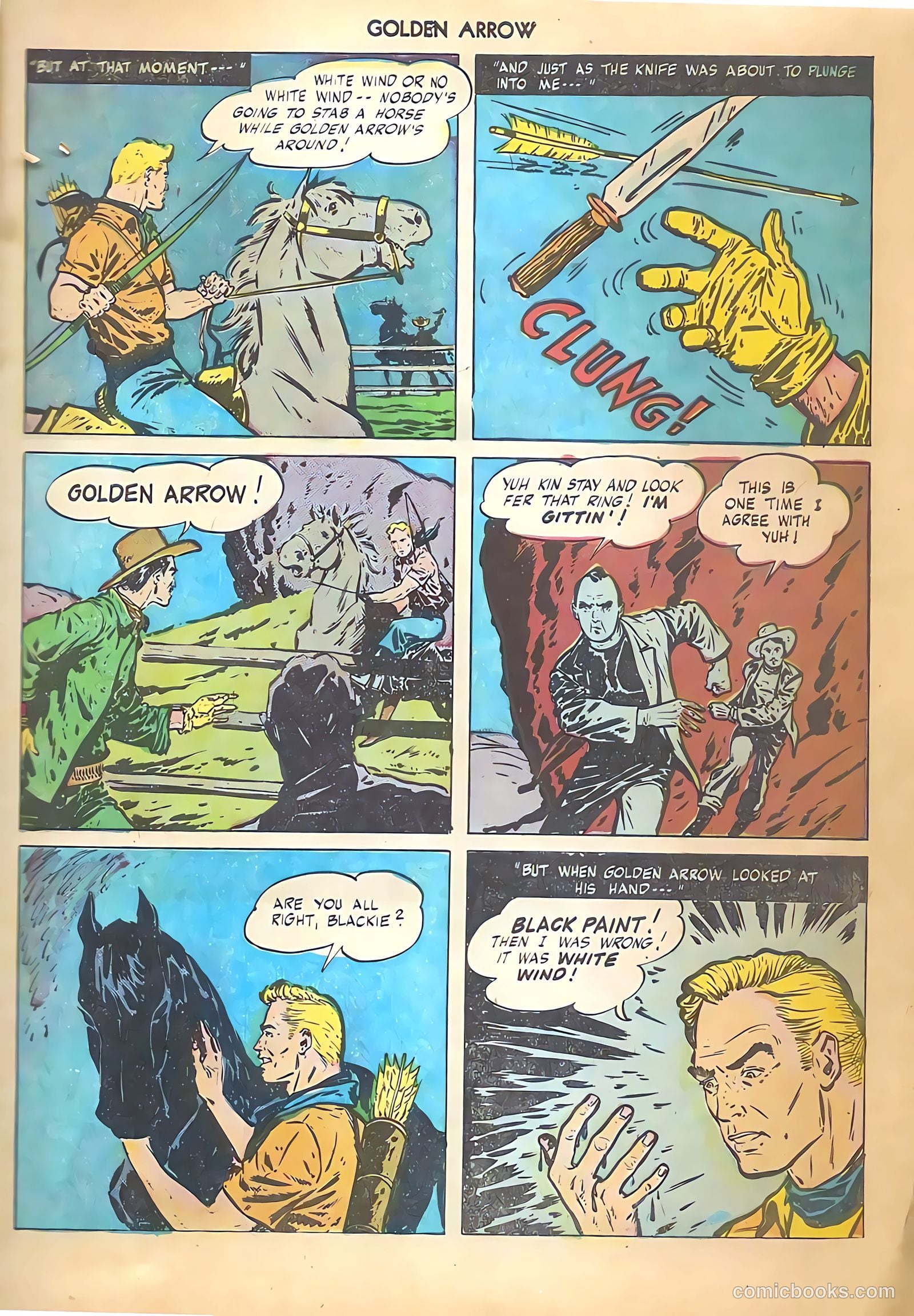 Golden Arrow #5 — page 49 of 52