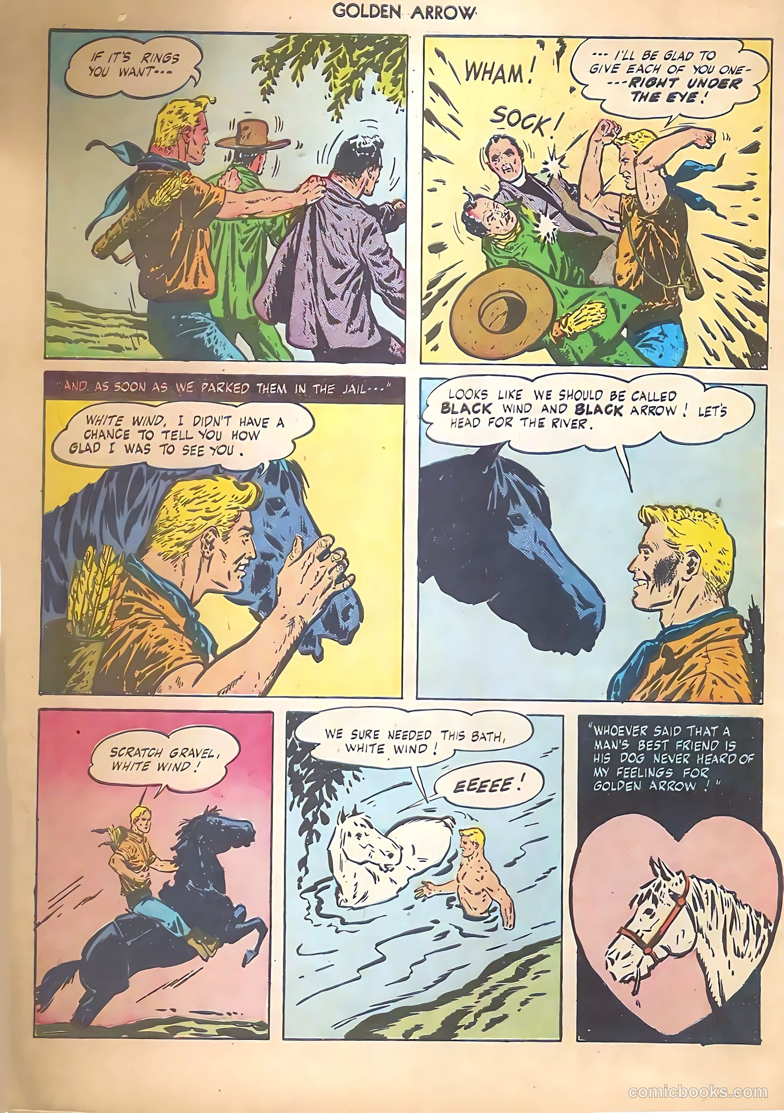 Golden Arrow #5 — page 50 of 52