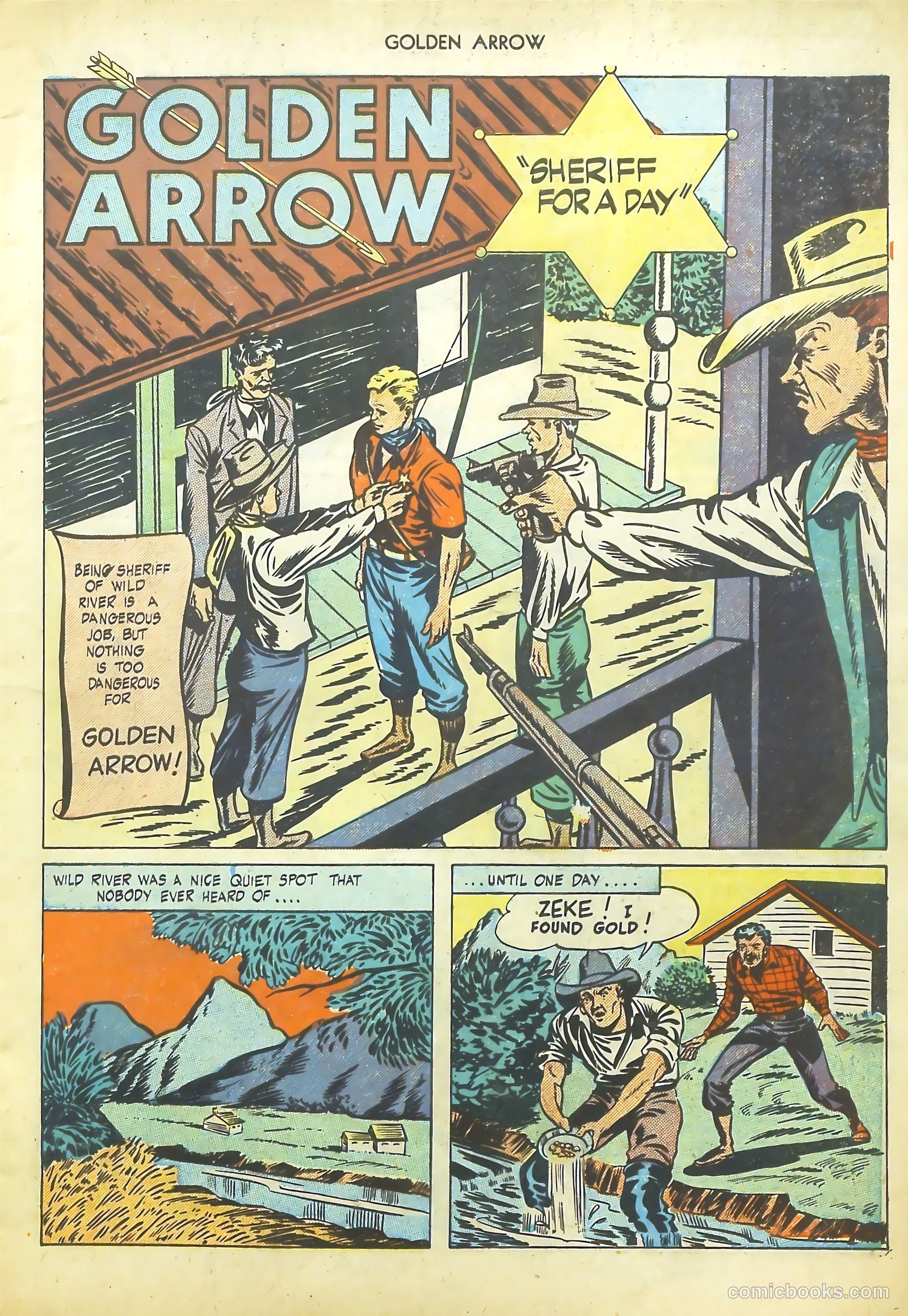 Golden Arrow #6 — page 3 of 37
