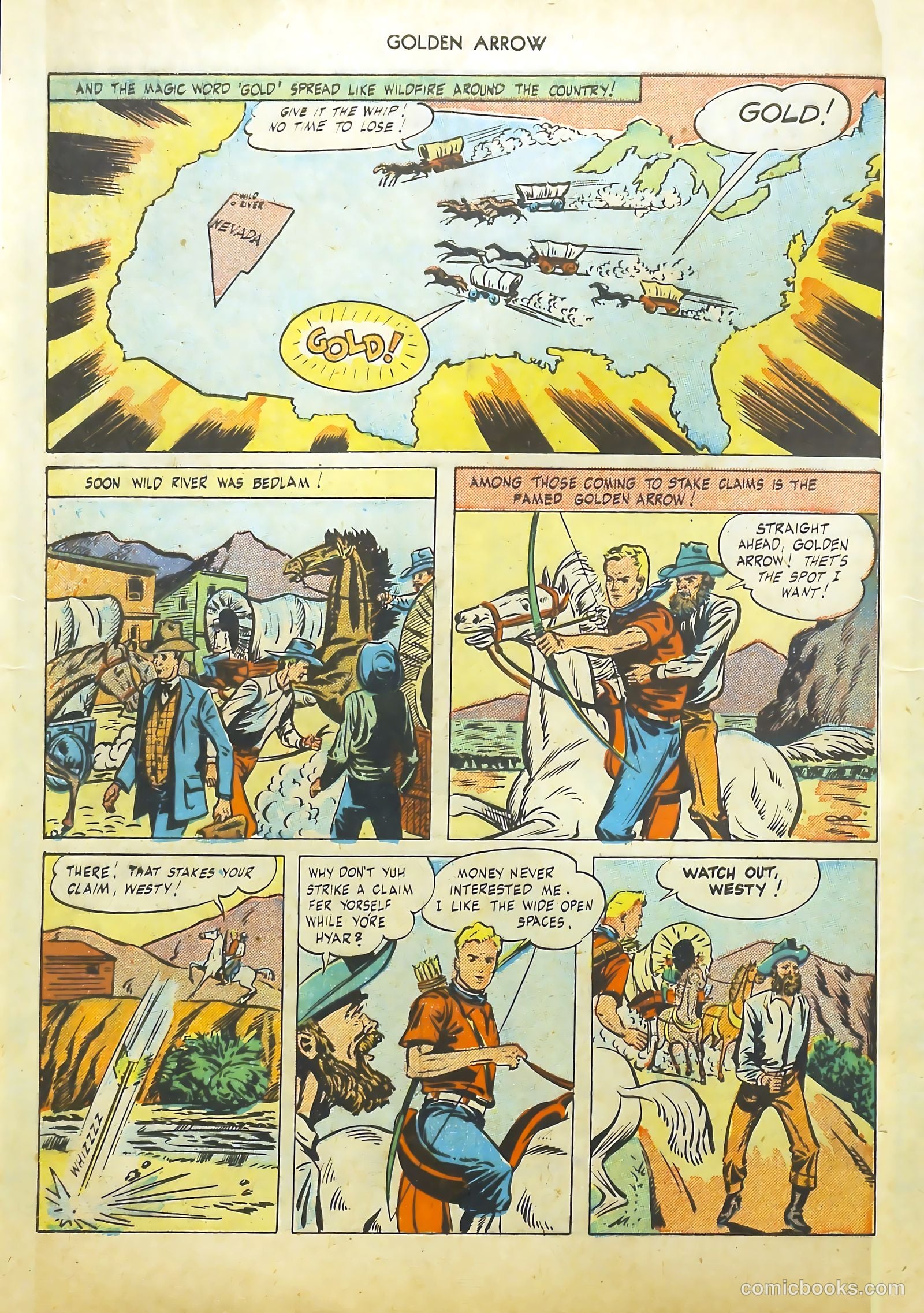 Golden Arrow #6 — page 4 of 37