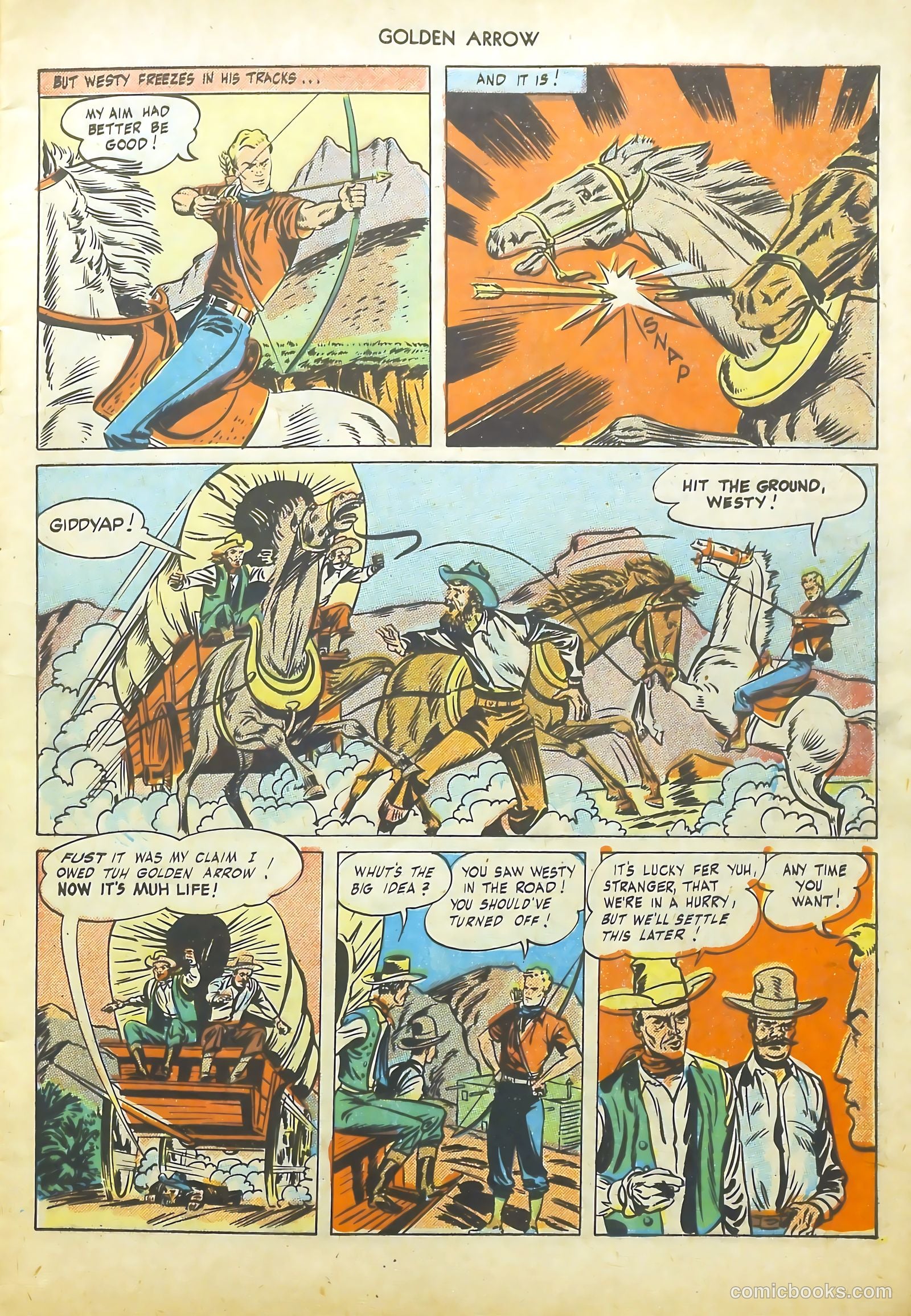 Golden Arrow #6 — page 5 of 37
